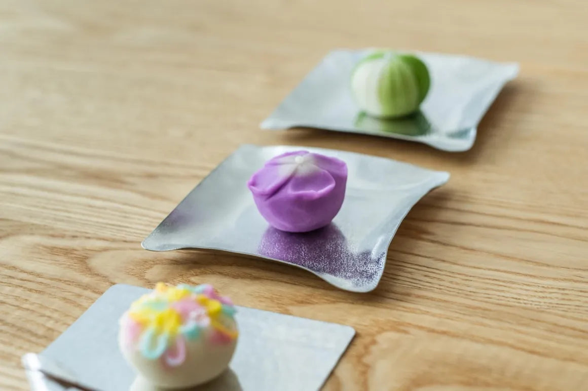 Syouryu Suzugami Origami Square Tin Plate 13cm