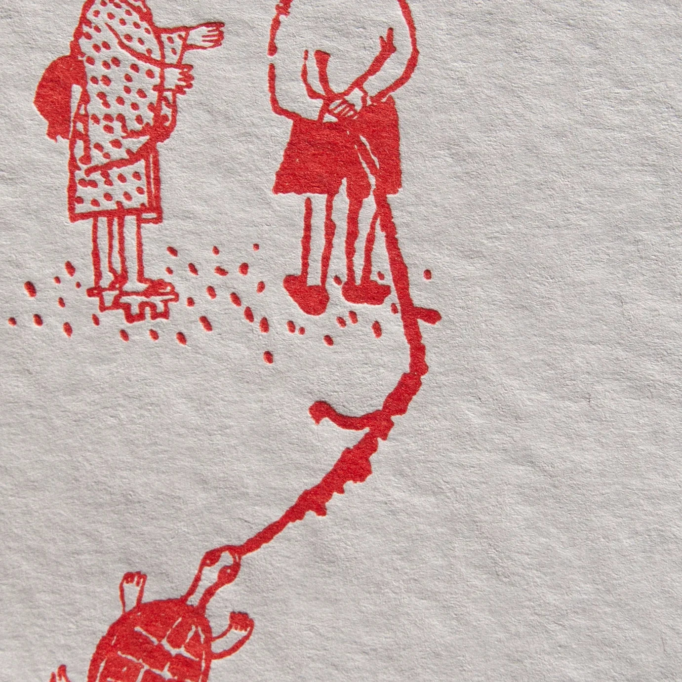 Kiyoshi Awazu x Bitokkou Postcard - Remi is Alive (Remi & Turtle)
