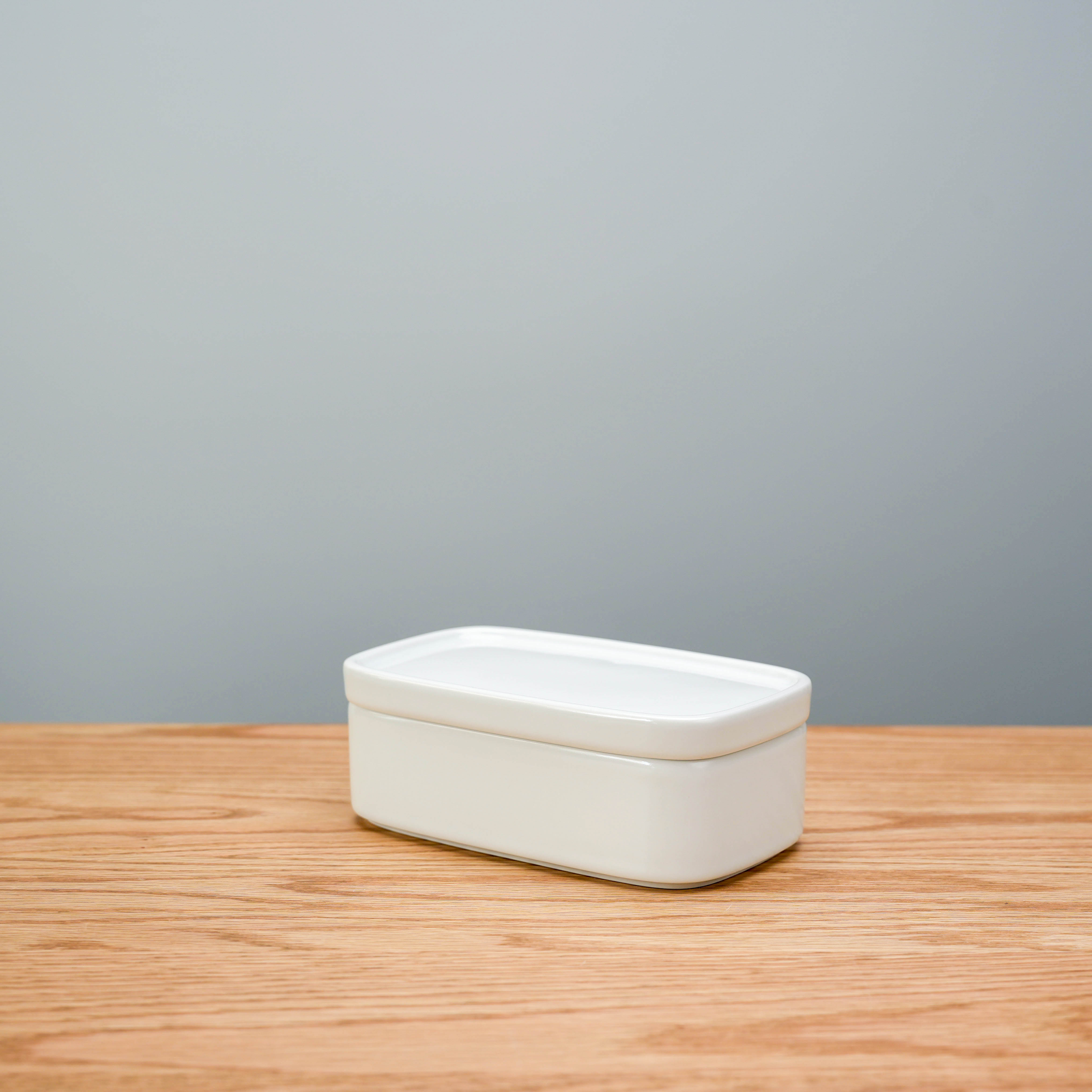 Hasami Ware Hakusan Butter Dish