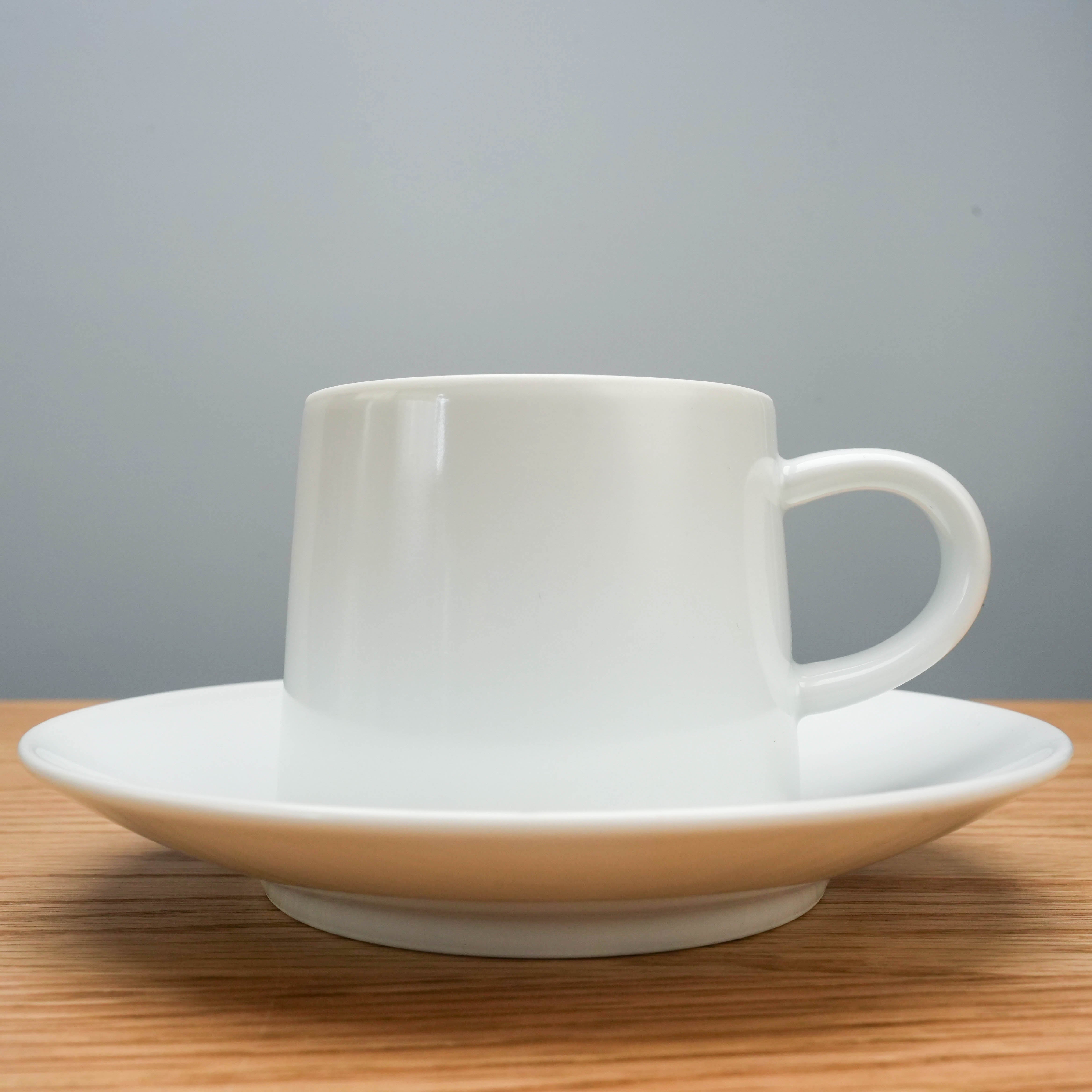 Hasami Ware Hakusan M Type Cup and Saucer