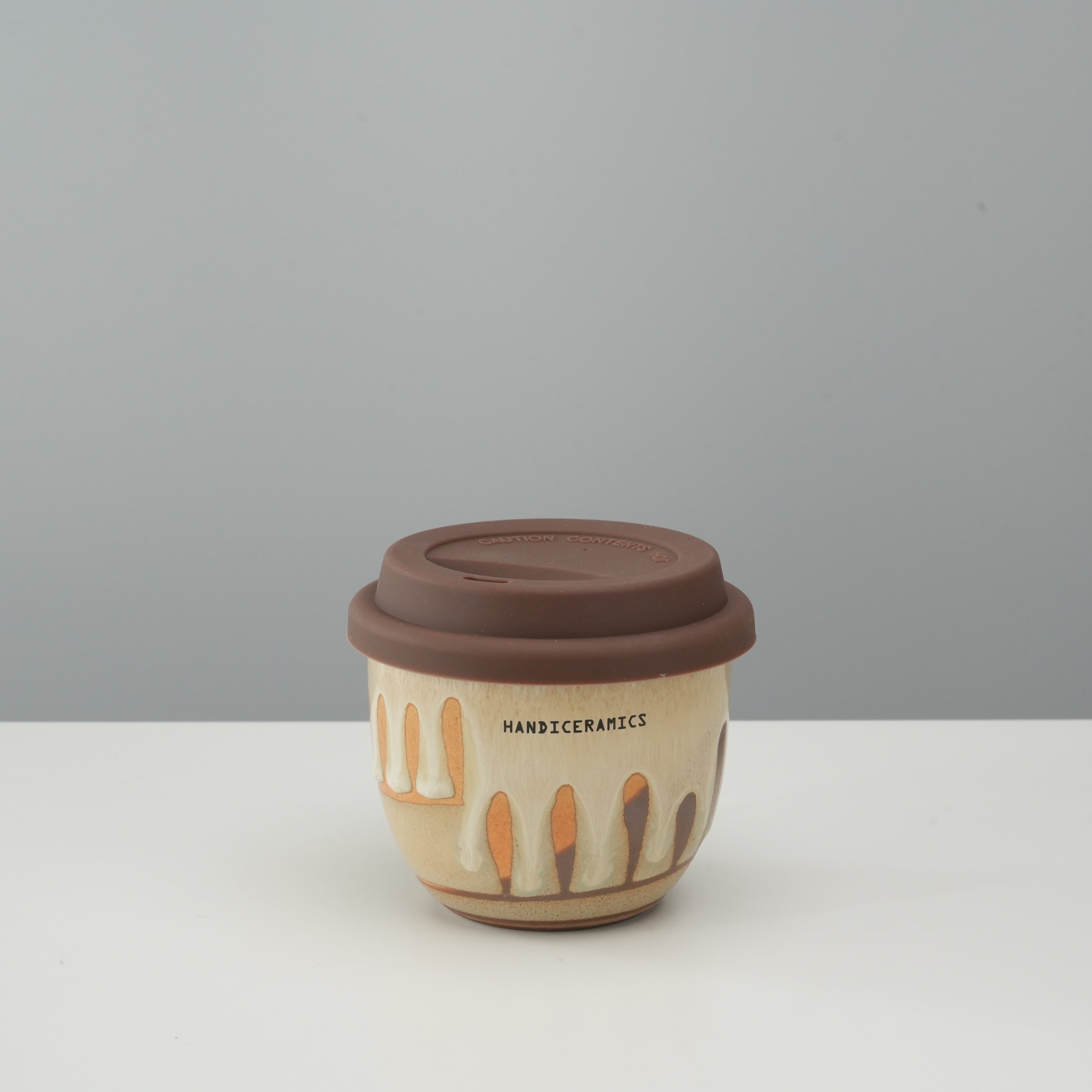 Handiceramics Boba Travel Cup - Hot Chocolate