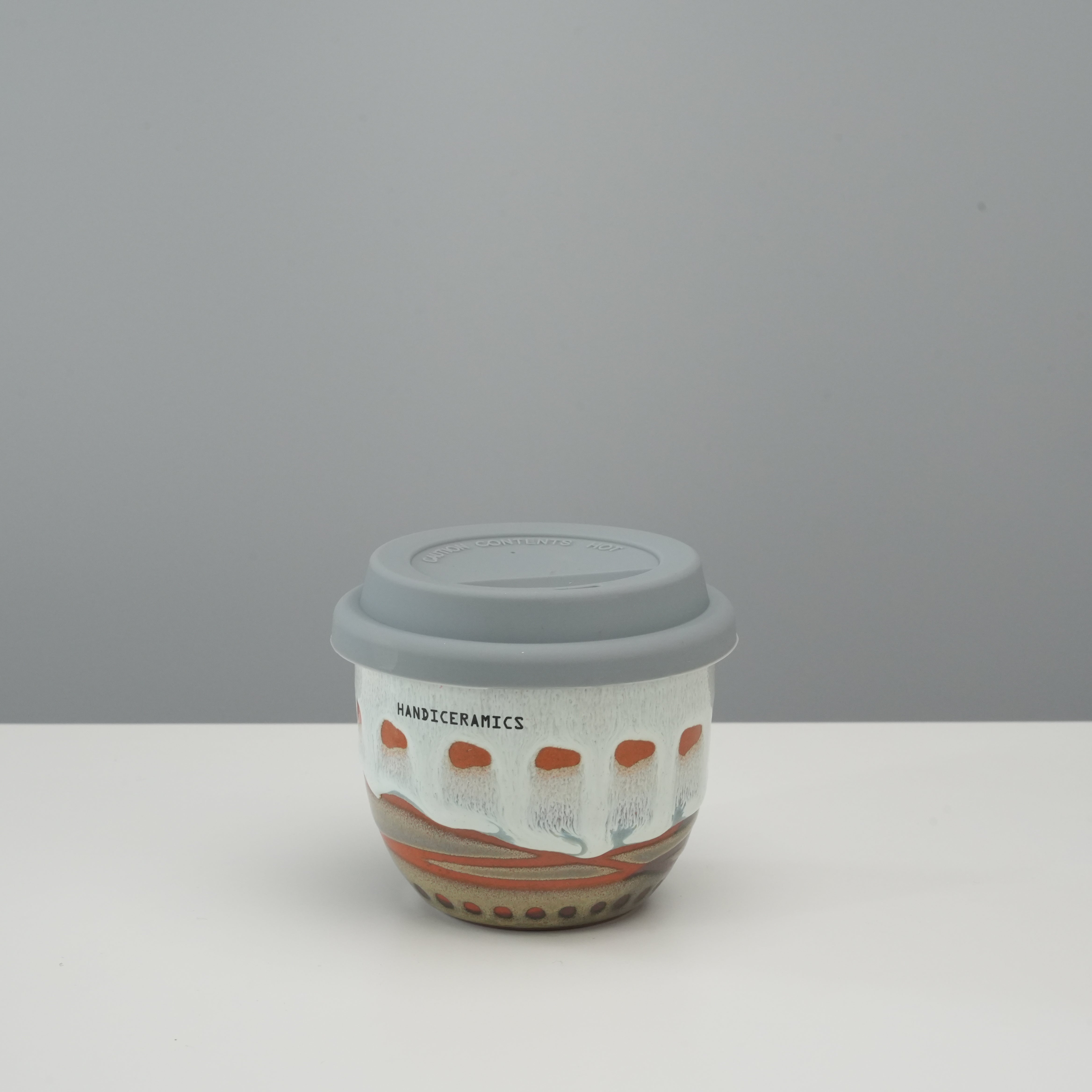 Handiceramics Acorn Travel Cup - Sesame