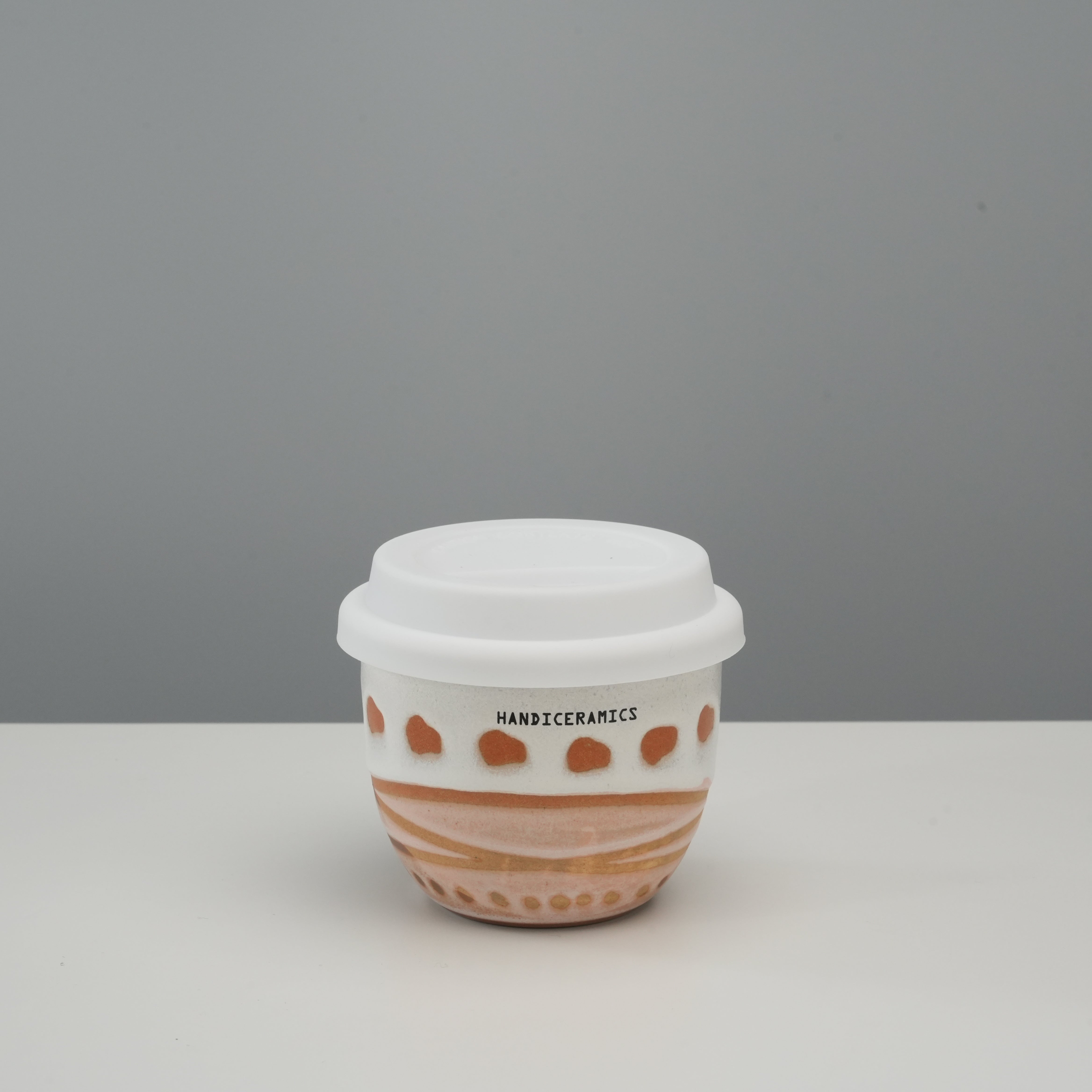 Handiceramics Acorn Travel Cup - Taro