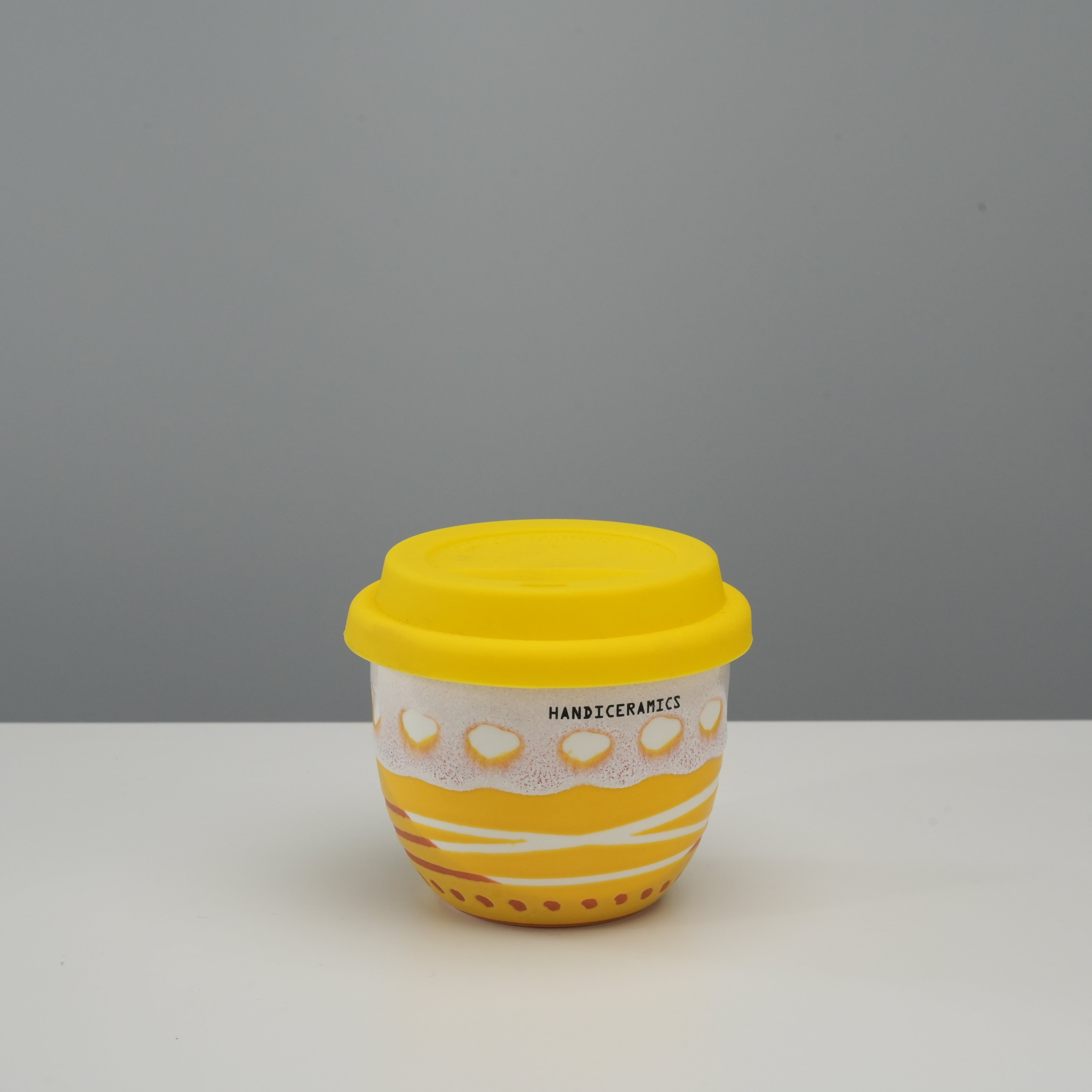 Handiceramics Acorn Travel Cup - Lemon