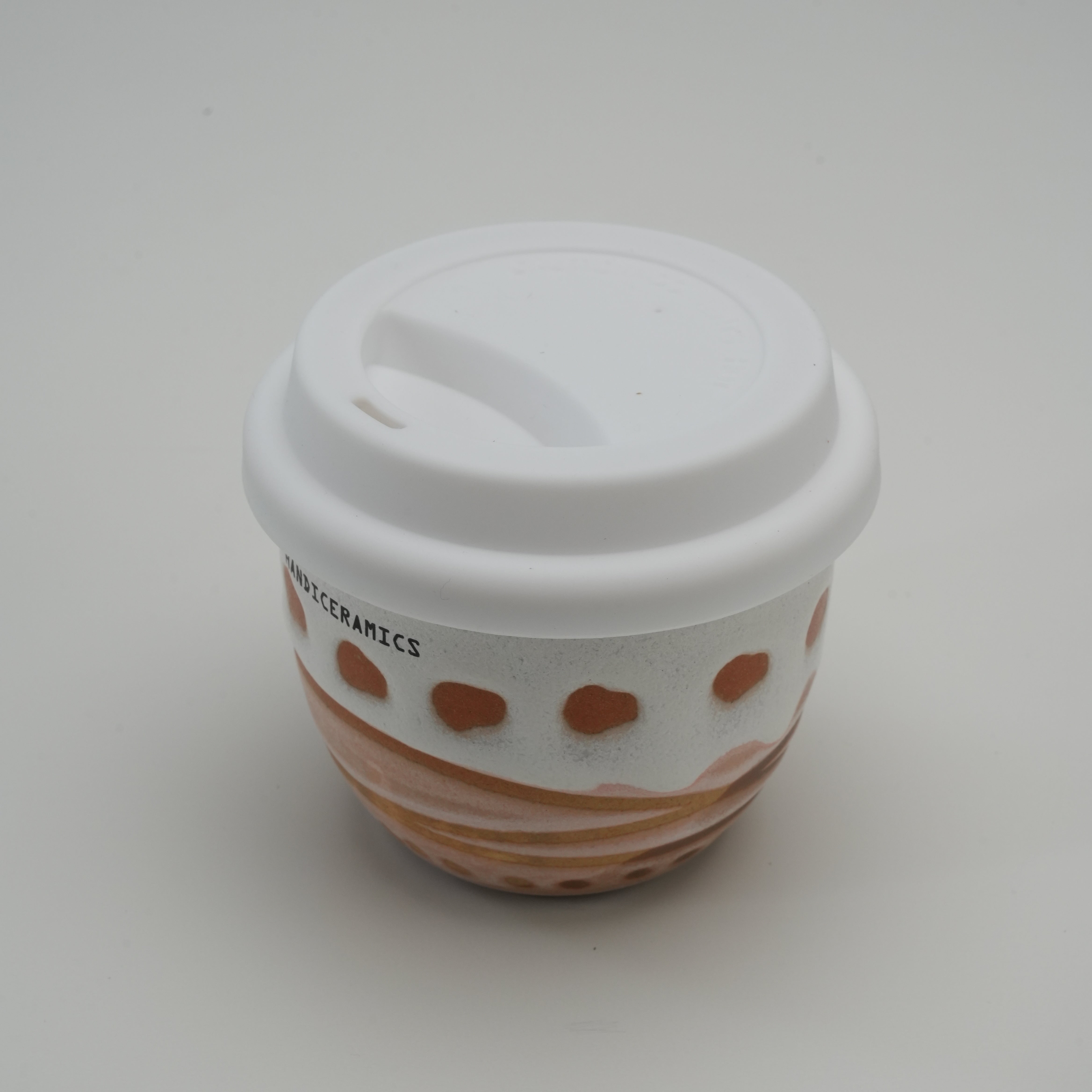 Handiceramics Acorn Travel Cup - Taro