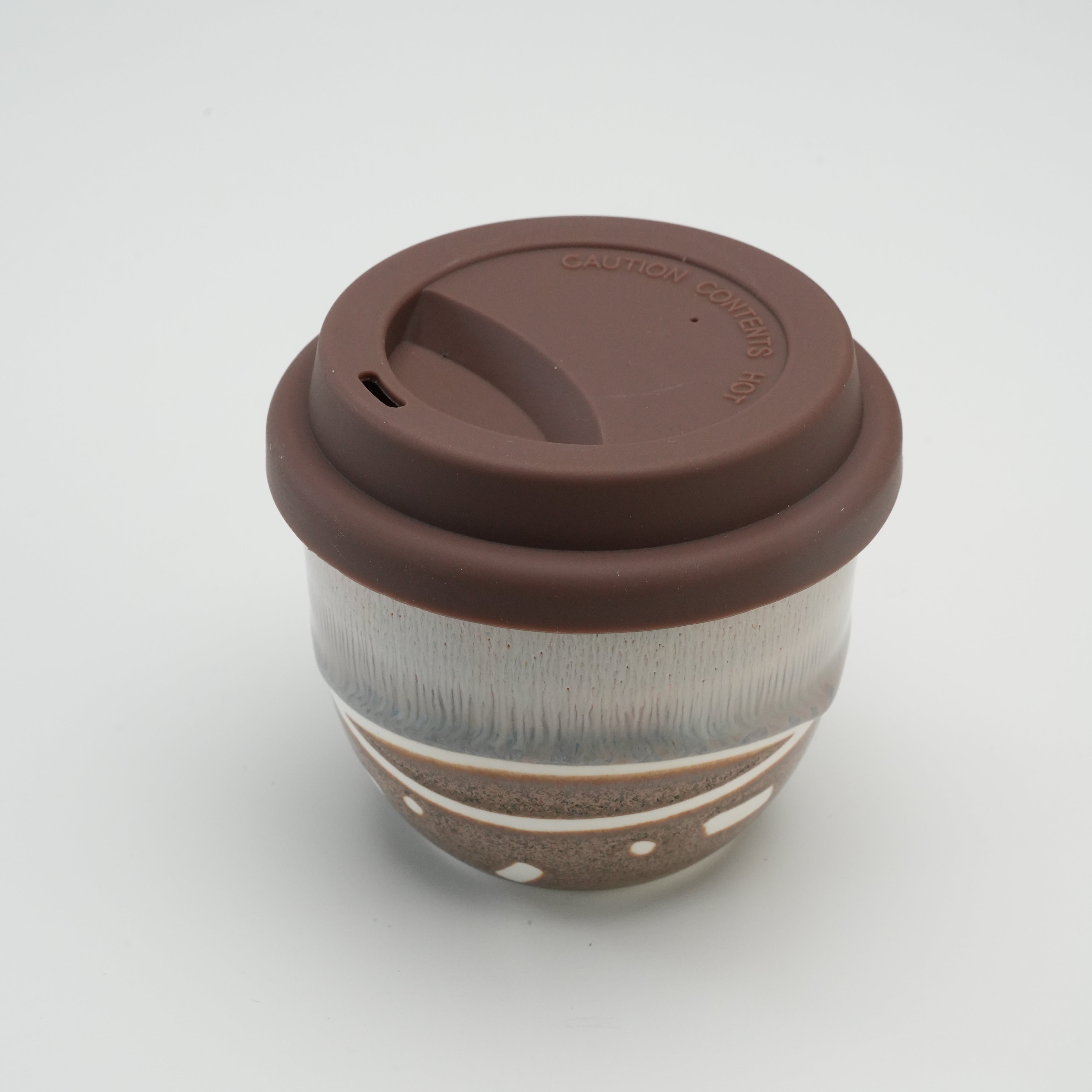 Handiceramics Boba Travel Cup - Brown Sugar