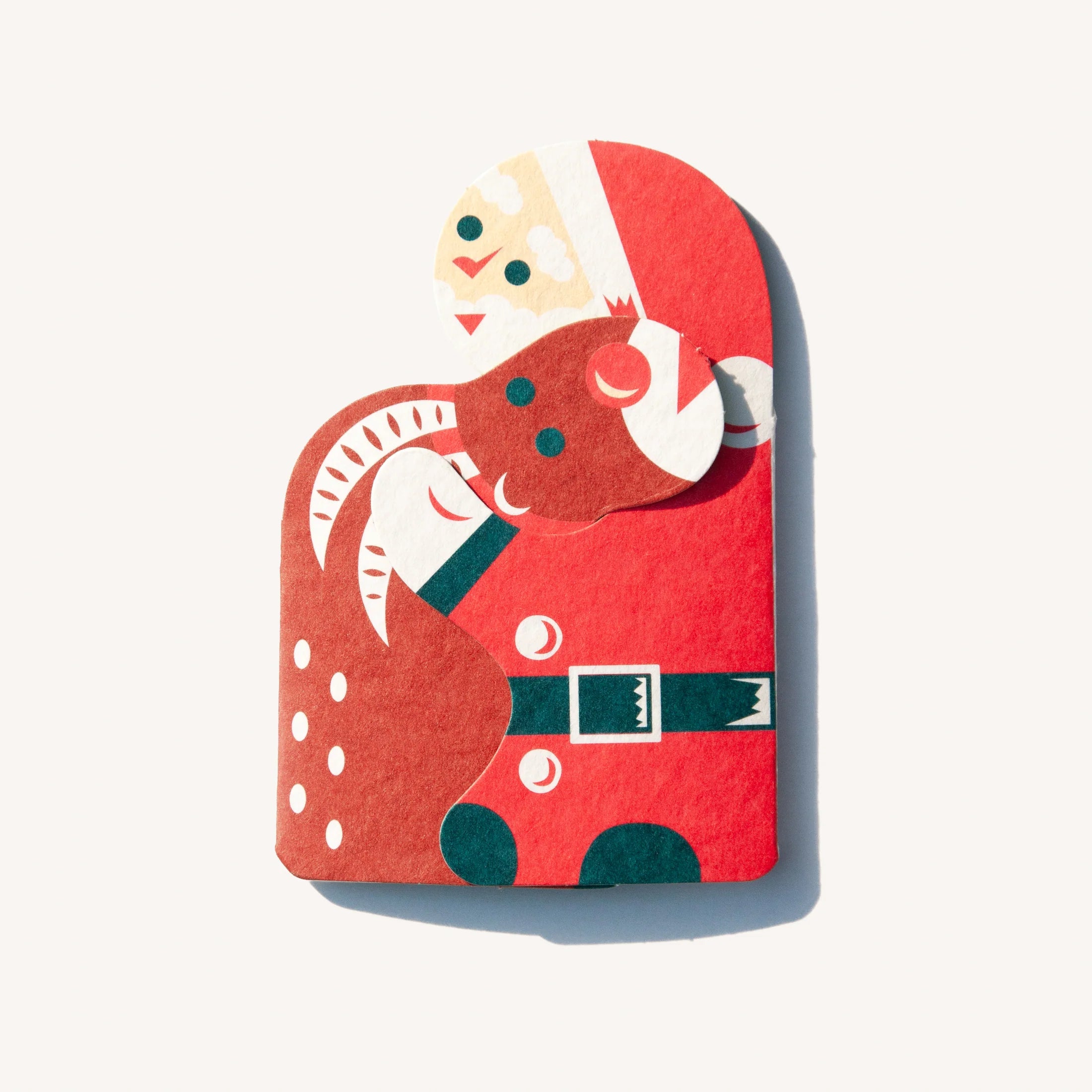 Bitokkou Hug Card - Christmas