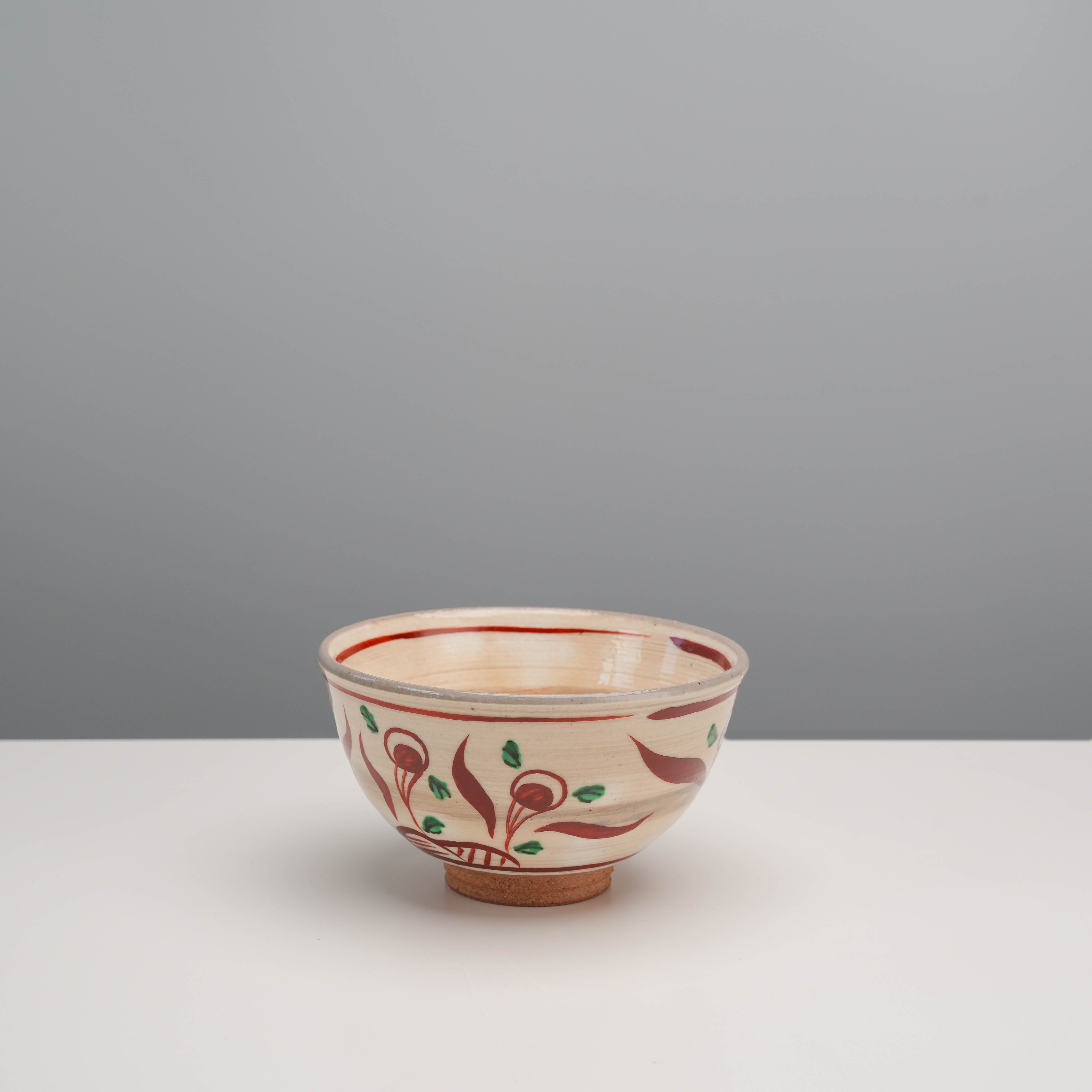 Arita Ware Wanli Red Painting Matcha Bowl