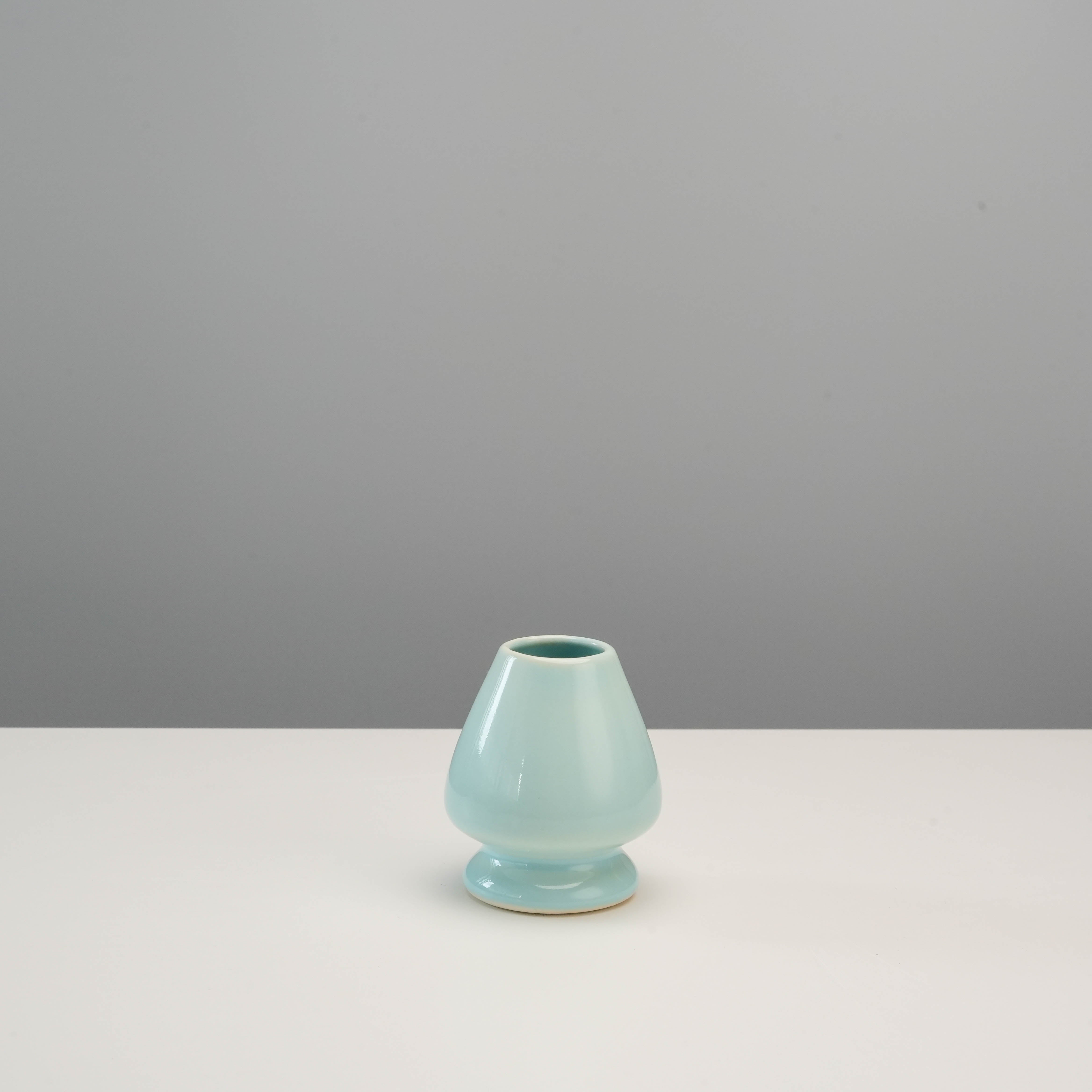 Ceramic Matcha Whisk Stand - Blue