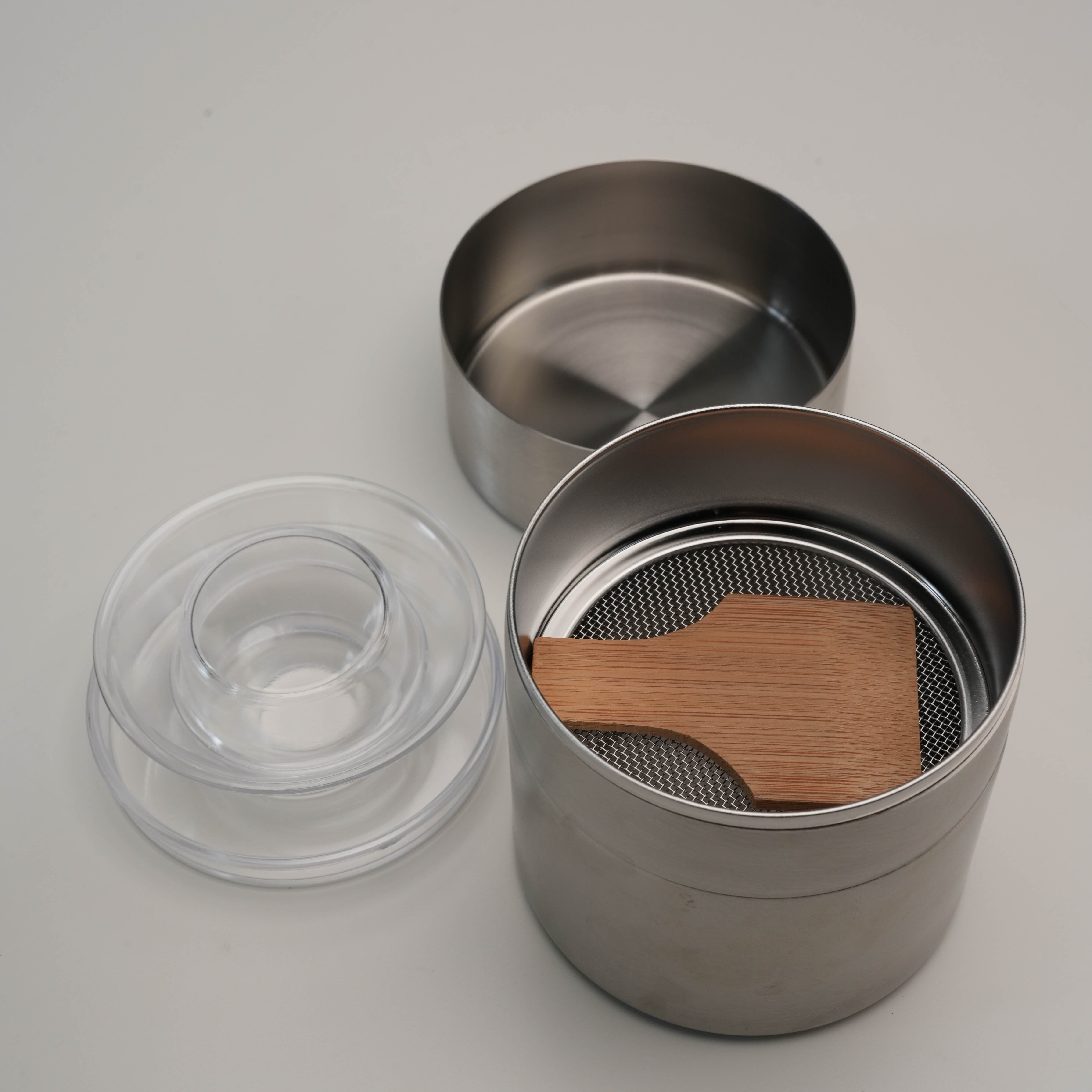 Stainless Steel Matcha Sifting Can Set