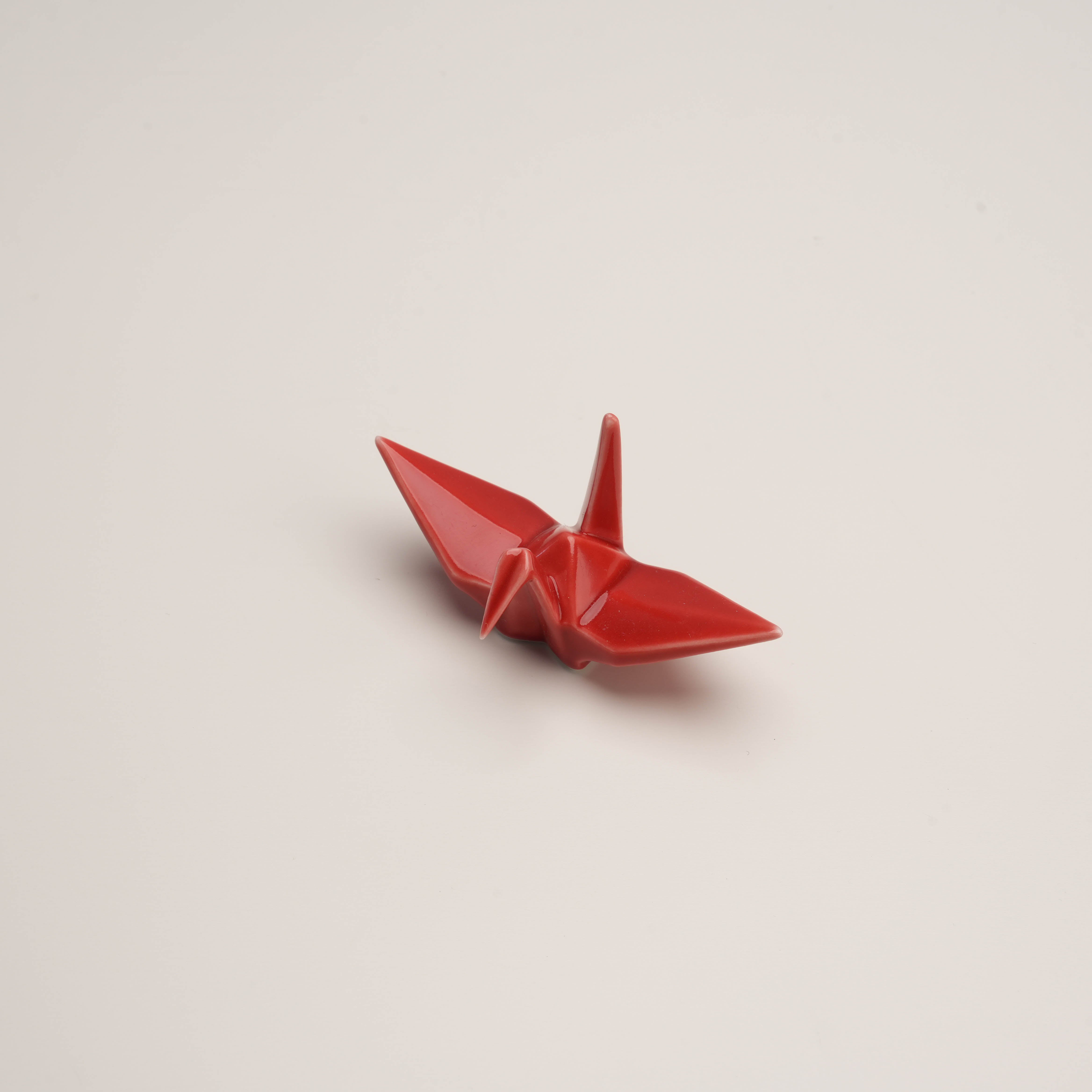 Arita Ware Origami Crane Chopstick Rest