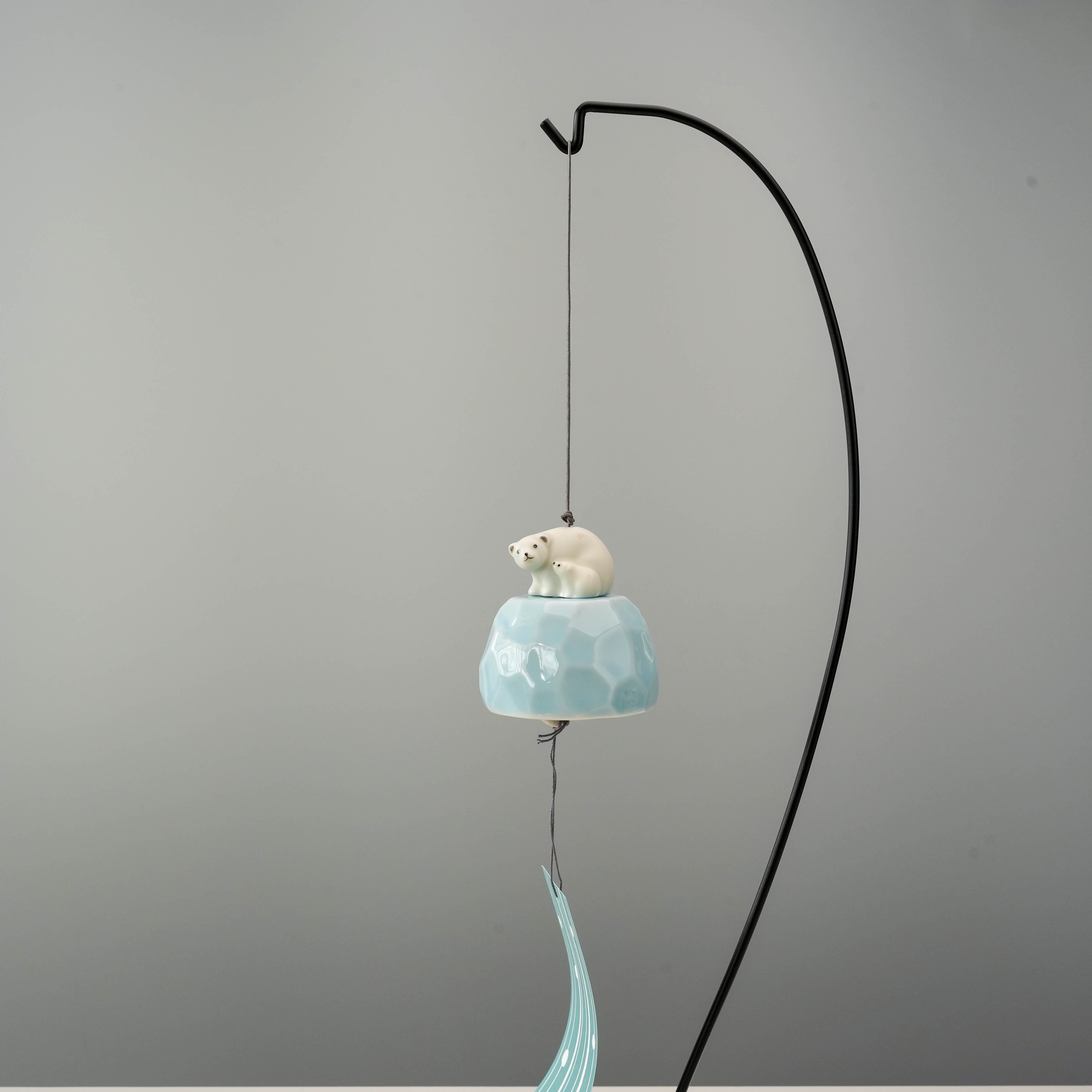 Yakushigama Polar Bear Parent-child Wind Chime