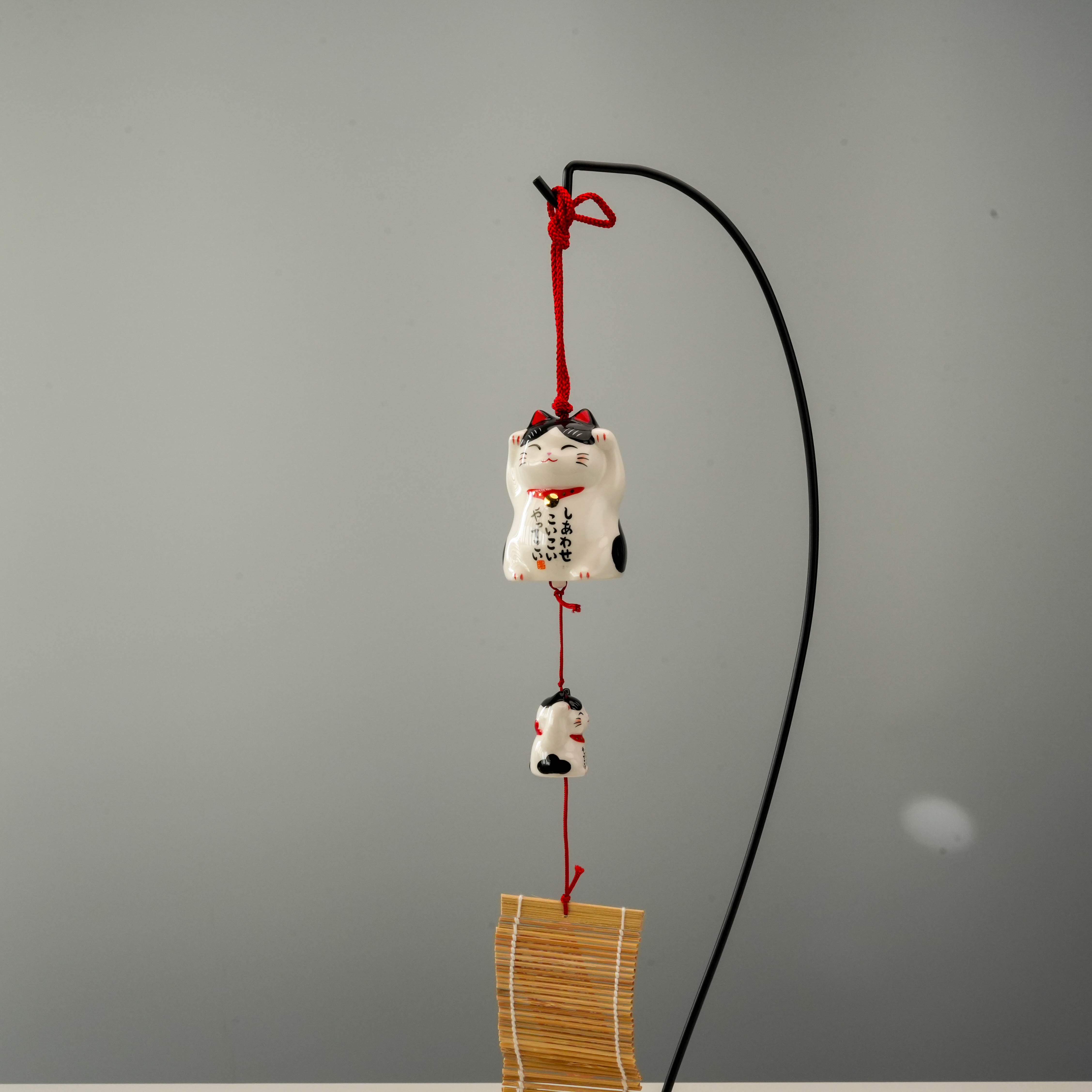 Yakushigama Happy Cat Wind Chime - Buchi
