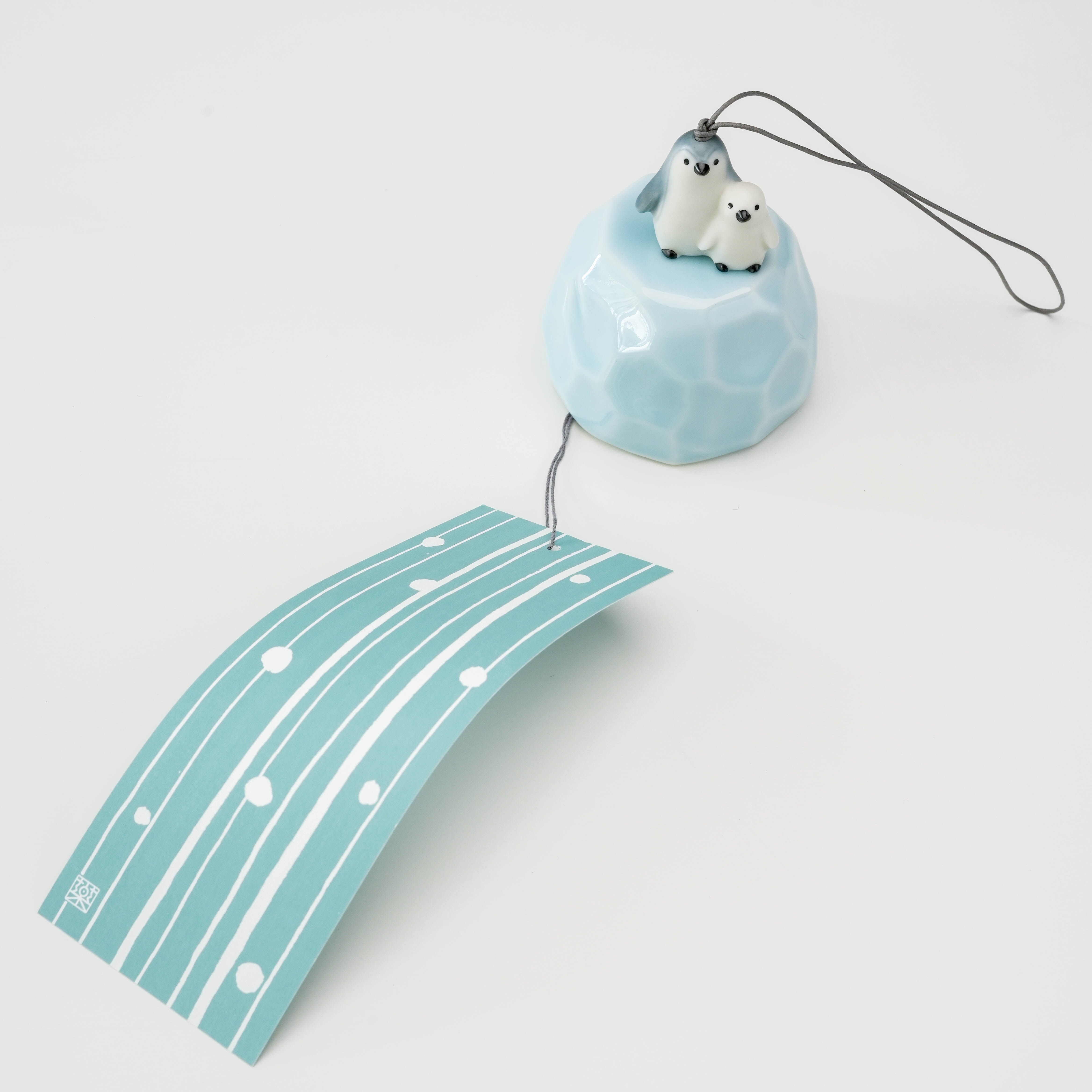 Yakushigama Penguin Parent-child Wind Chime
