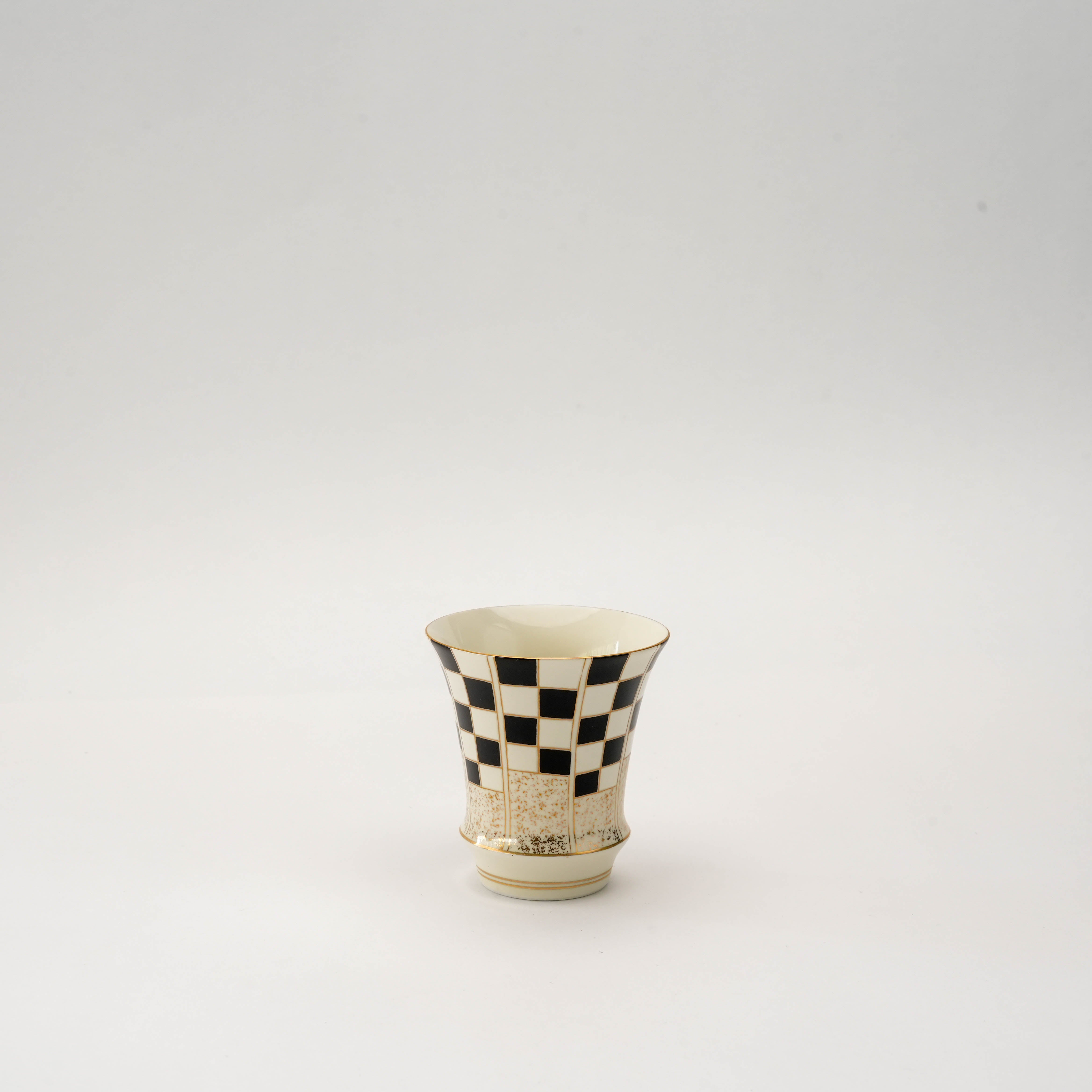 Arita Ware Celebration Checkered Sake Glass - Artisan’s Collection