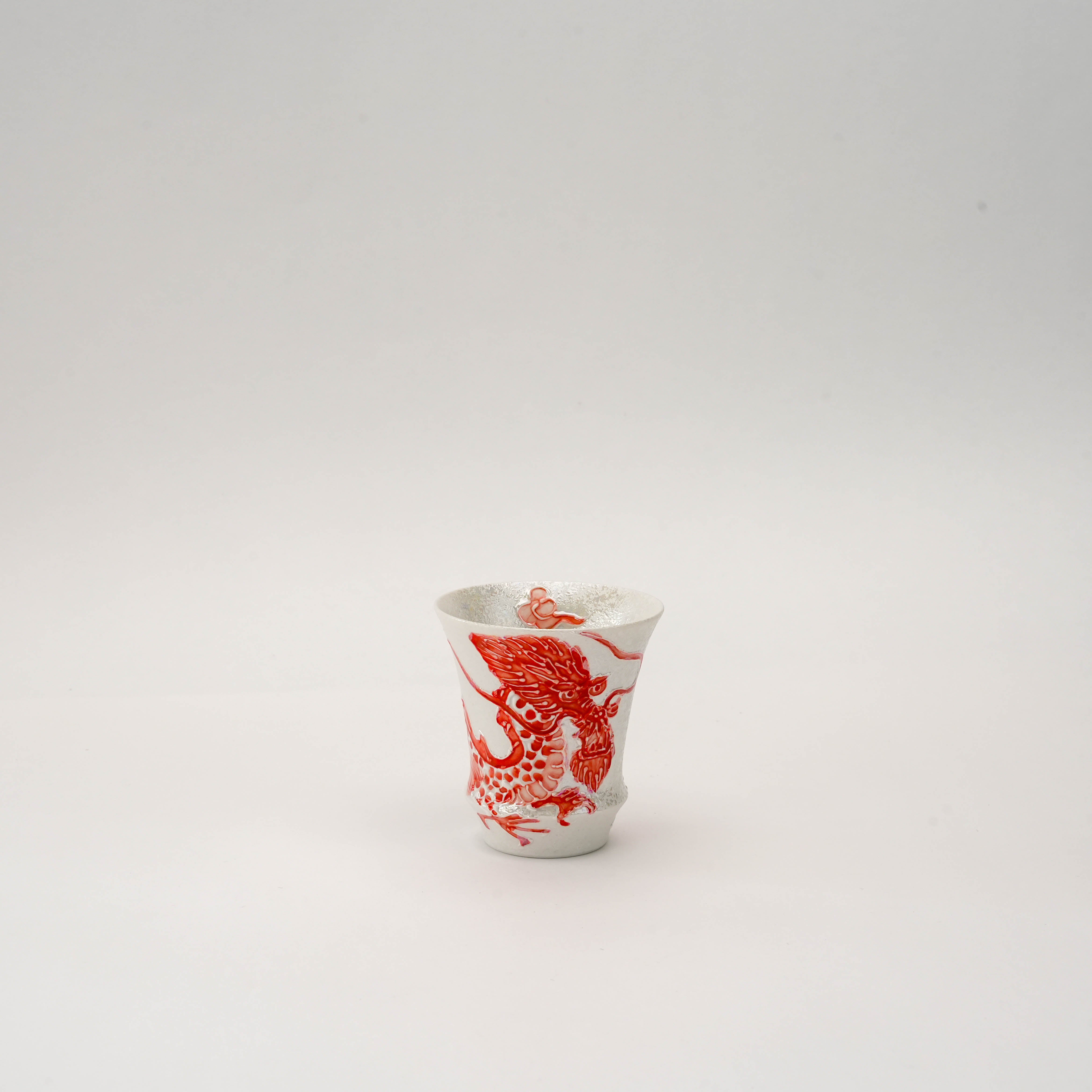 Arita Ware Fire Dragon Sake Glass - Artisan’s Collection