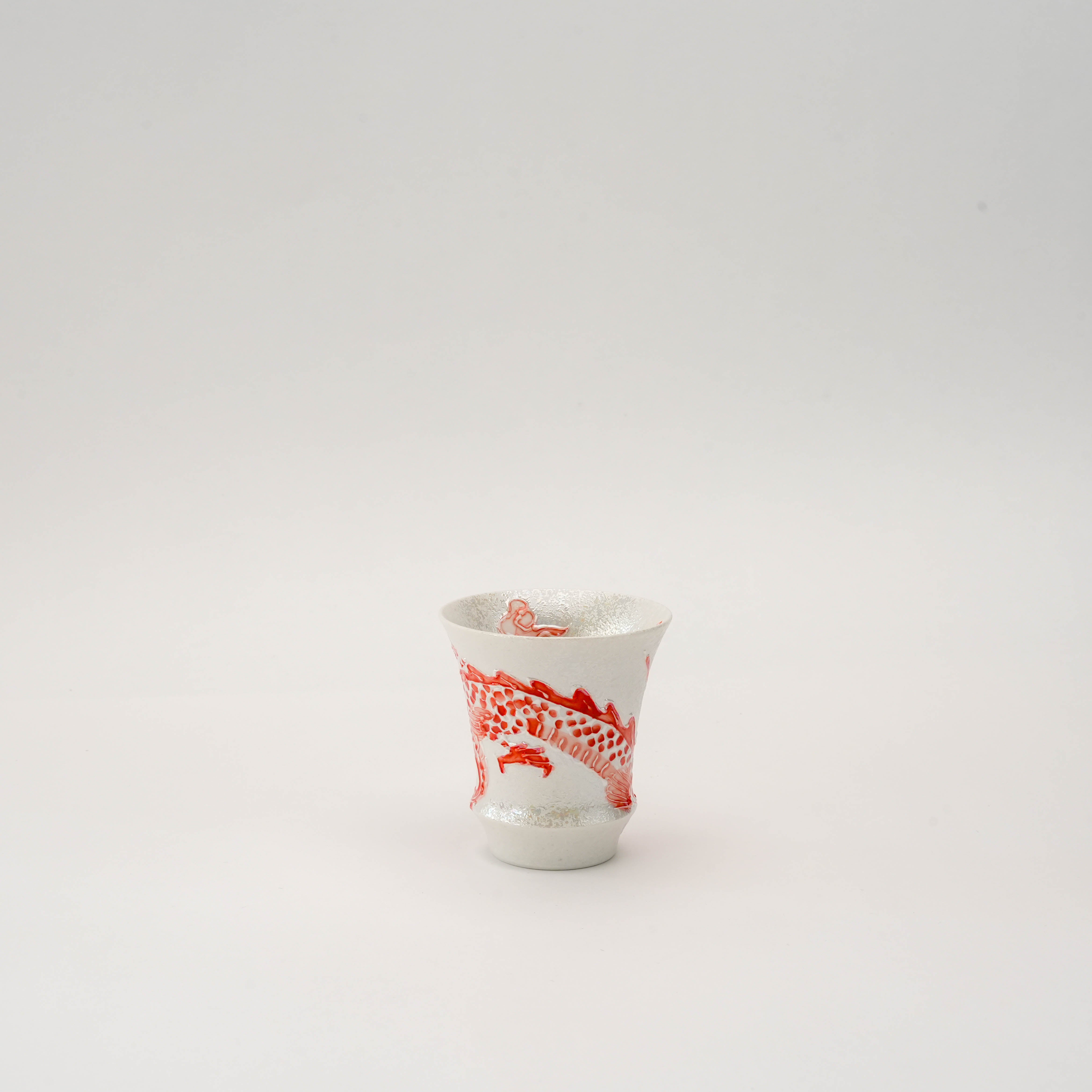 Arita Ware Fire Dragon Sake Glass - Artisan’s Collection