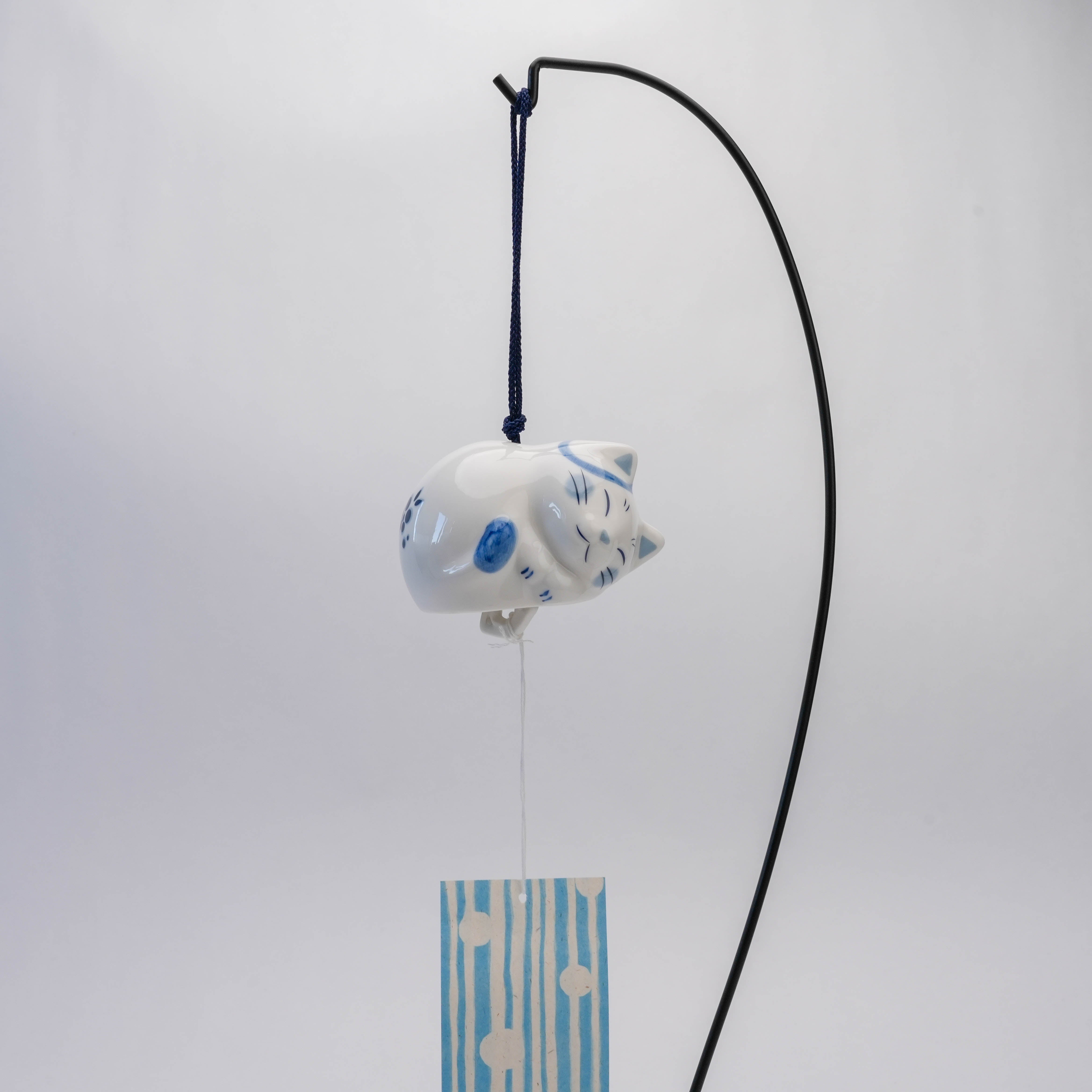 Yakushigama Napping Cat Wind Chime