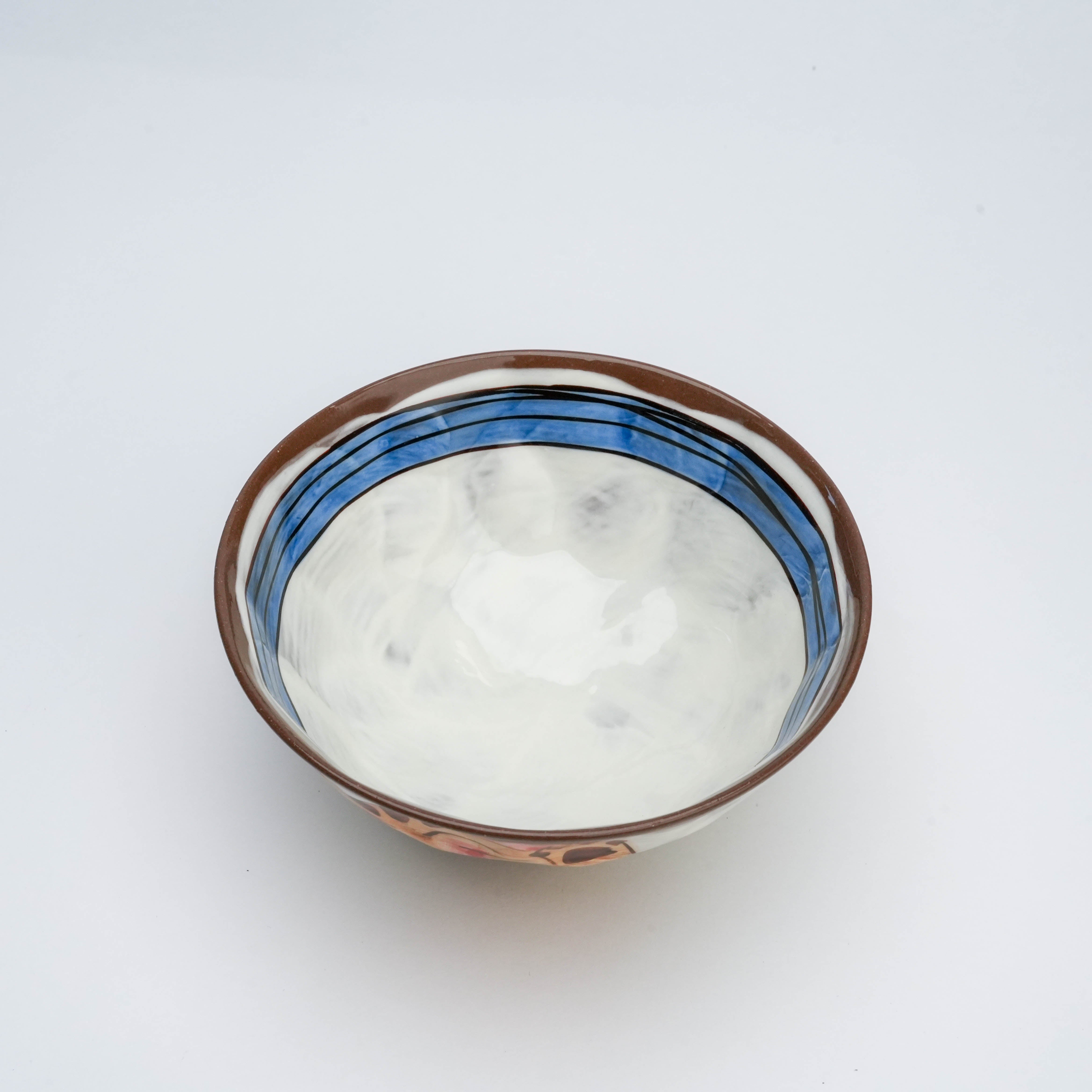Hasami Ware Three Friendly Cat Small Bowl