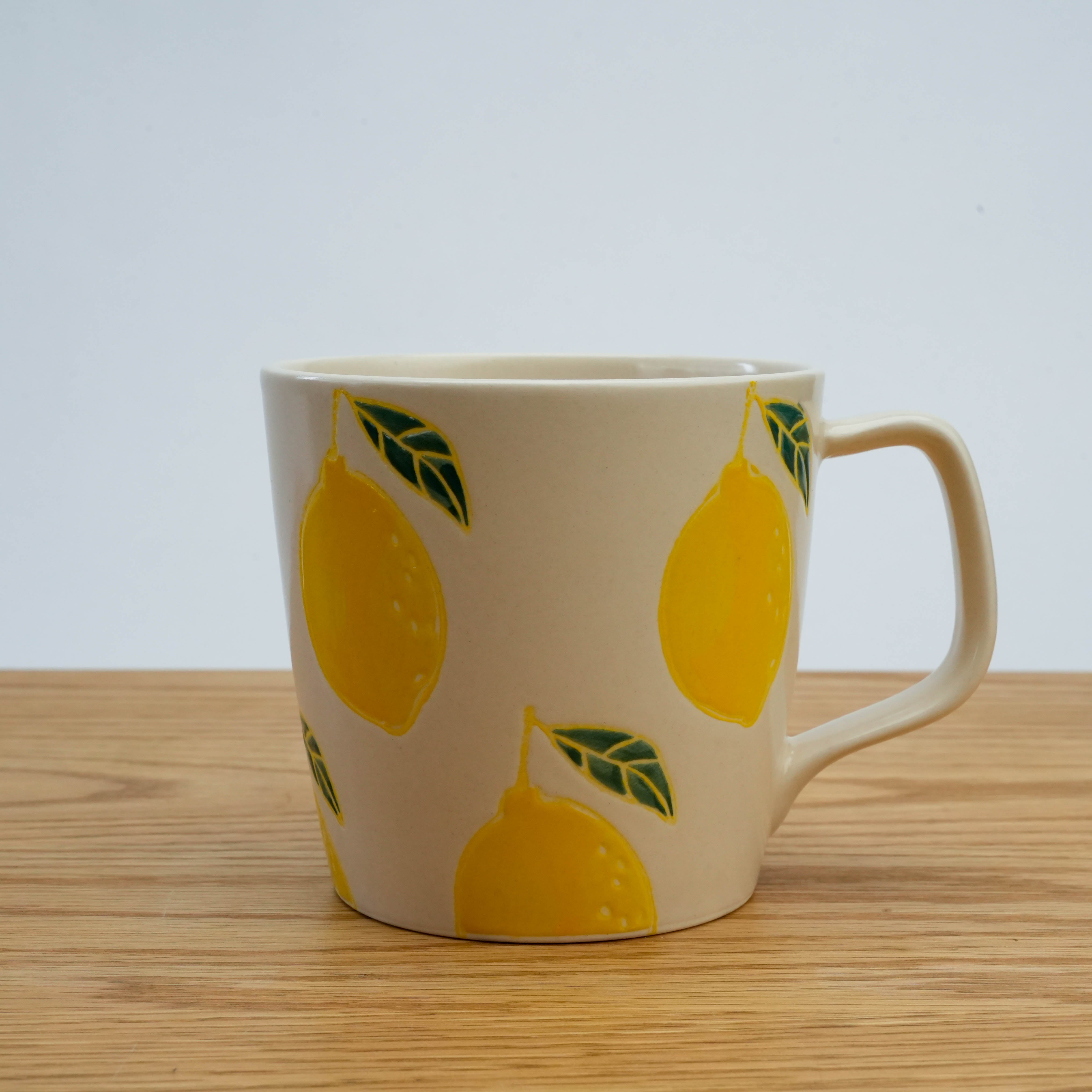 Hasami Ware Fresh Art Mug - Lemon