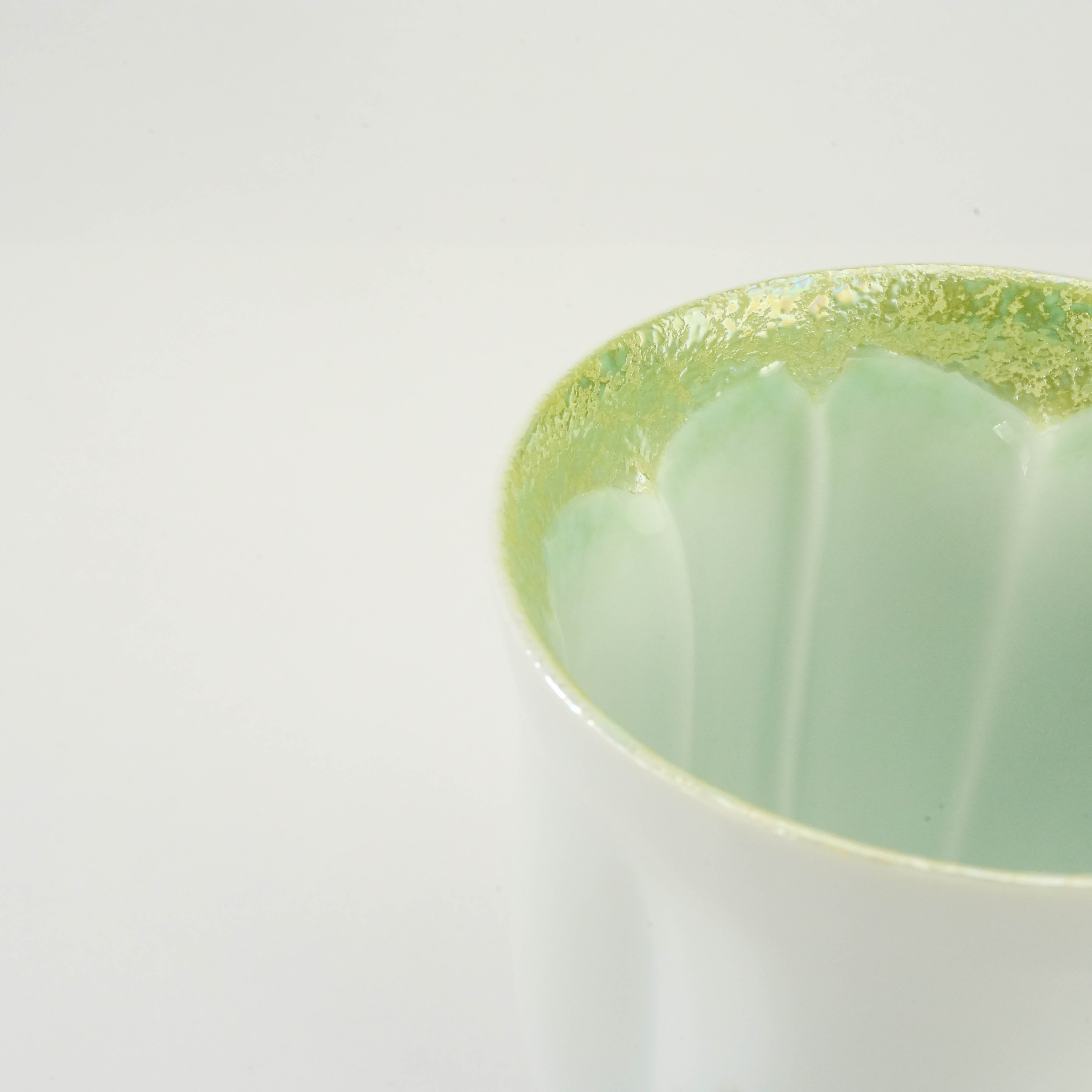 Arita Ware Maizakura Green Sakura Yunomi Tea Cup