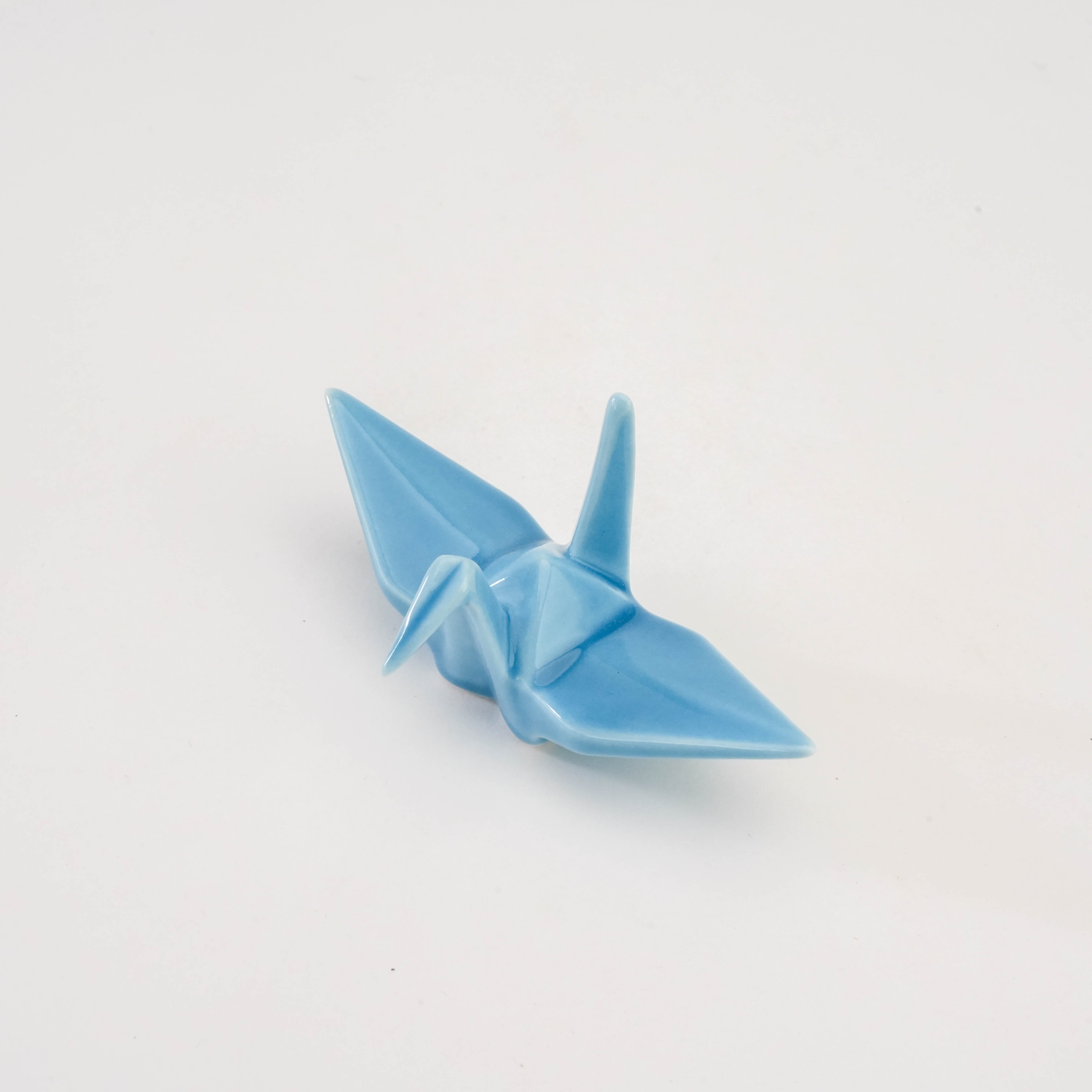 Arita Ware Origami Crane Chopstick Rest