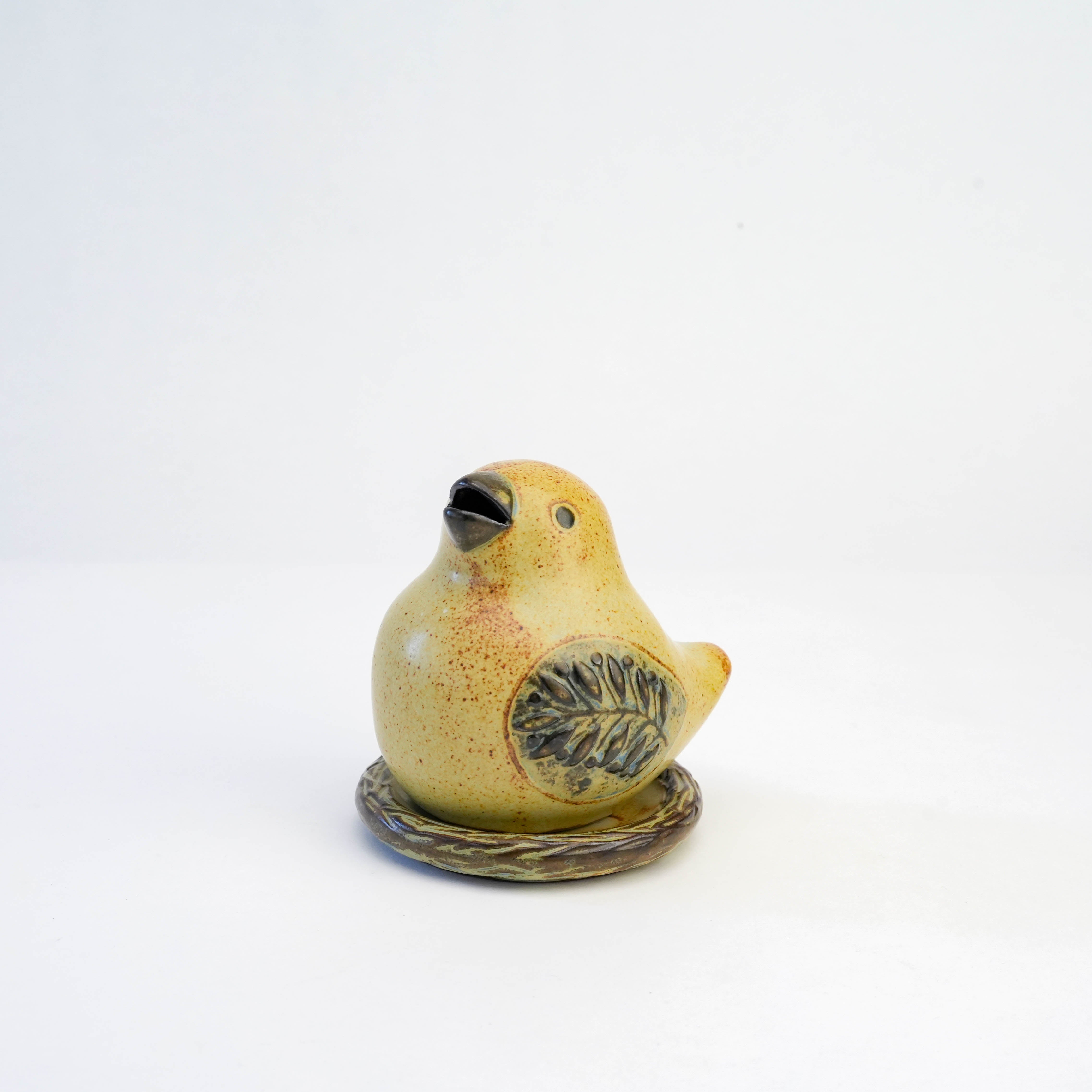 Shoyeido Covered Incense Burner - Bird