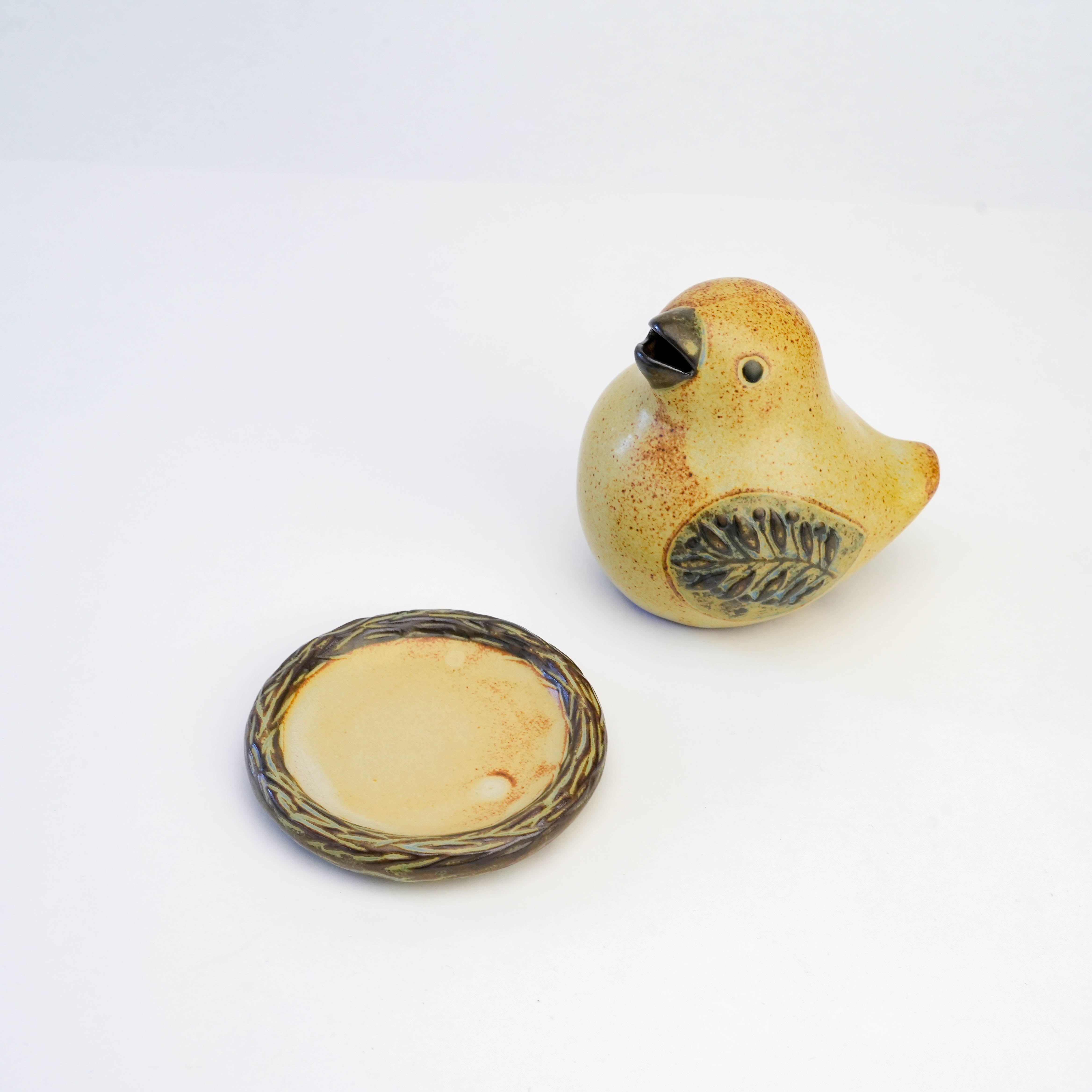 Shoyeido Covered Incense Burner - Bird