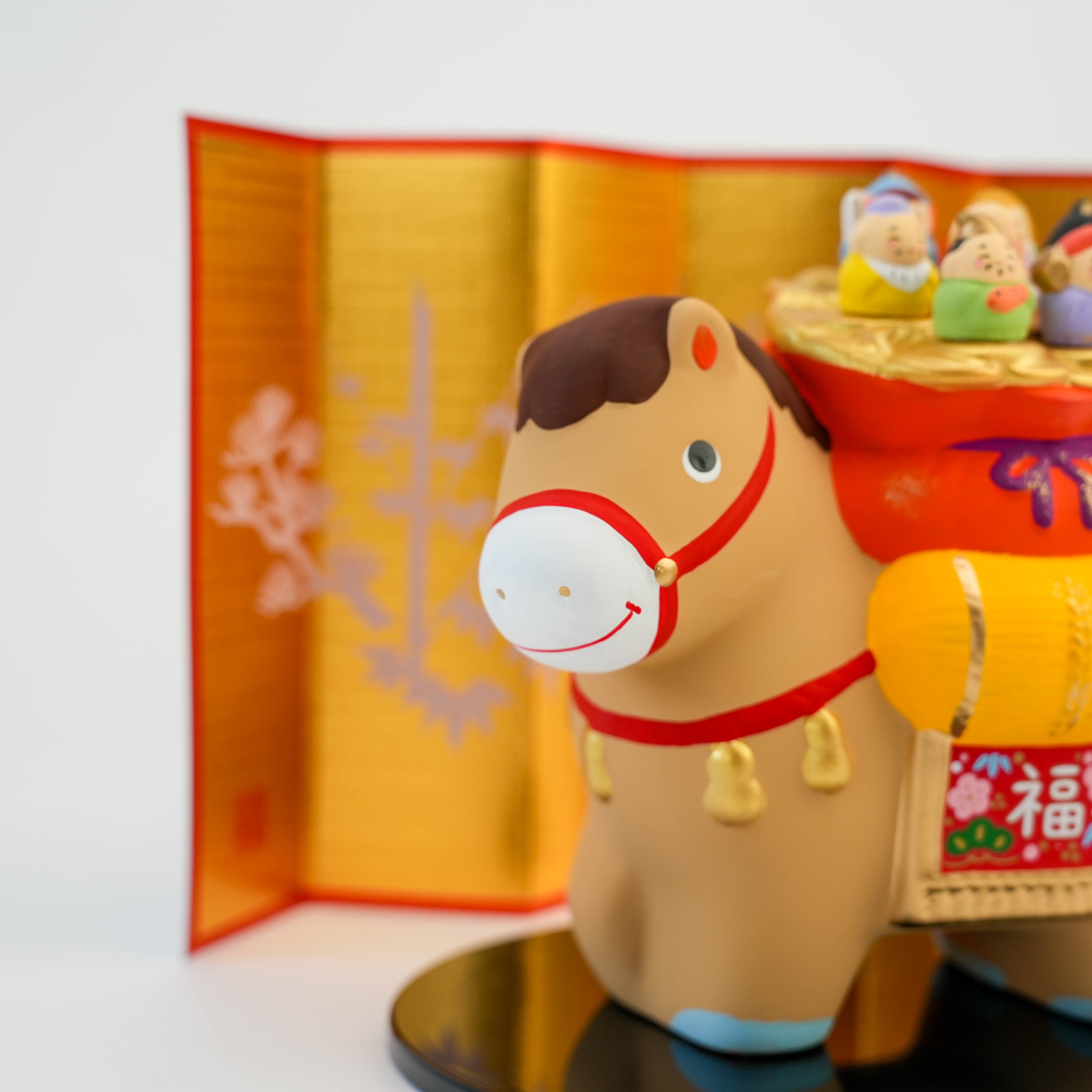 Yakushigama Yakushigama Seven Gods Celebration Horse Ornament