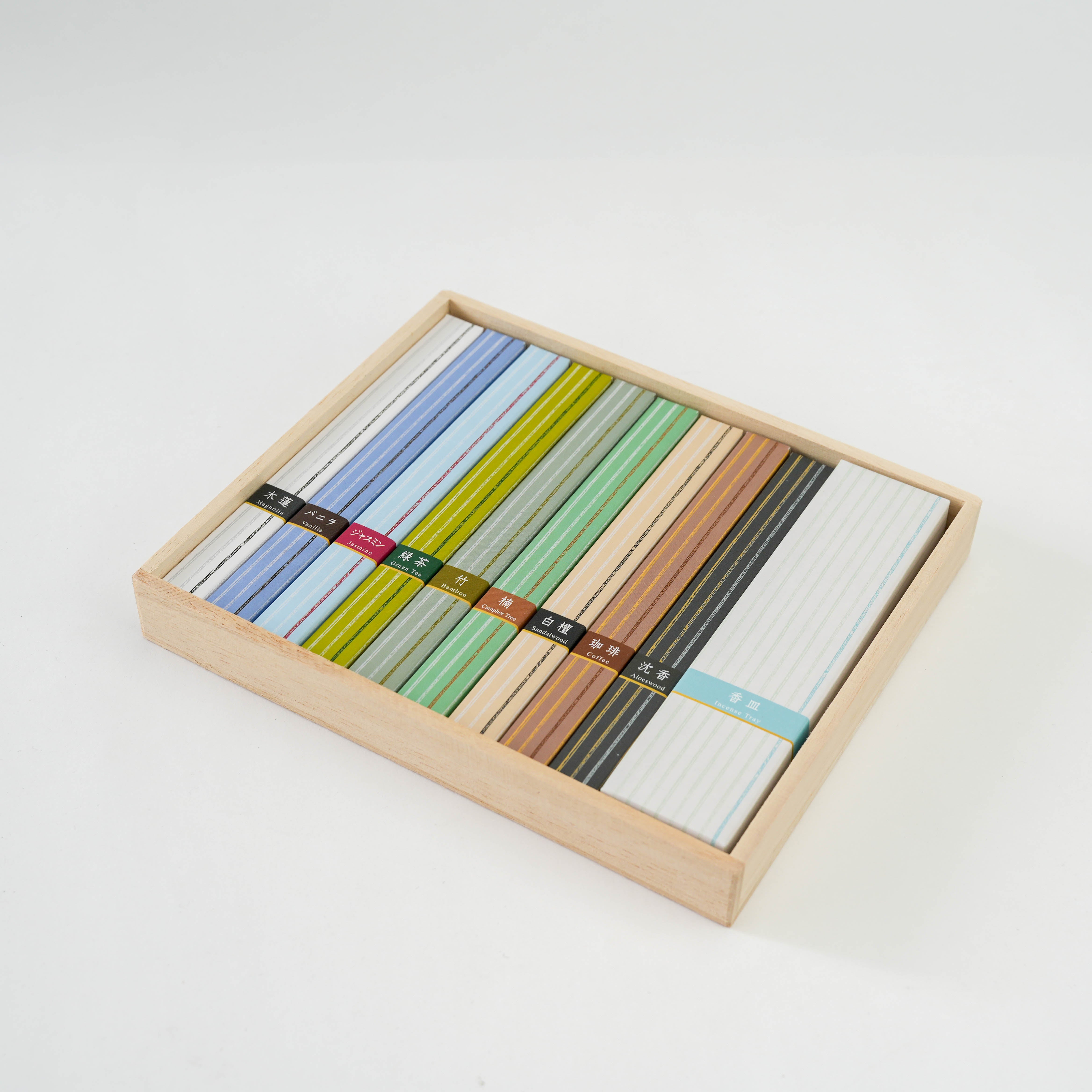 Hyakuranko Assortment Incense Stick With Incense Holder