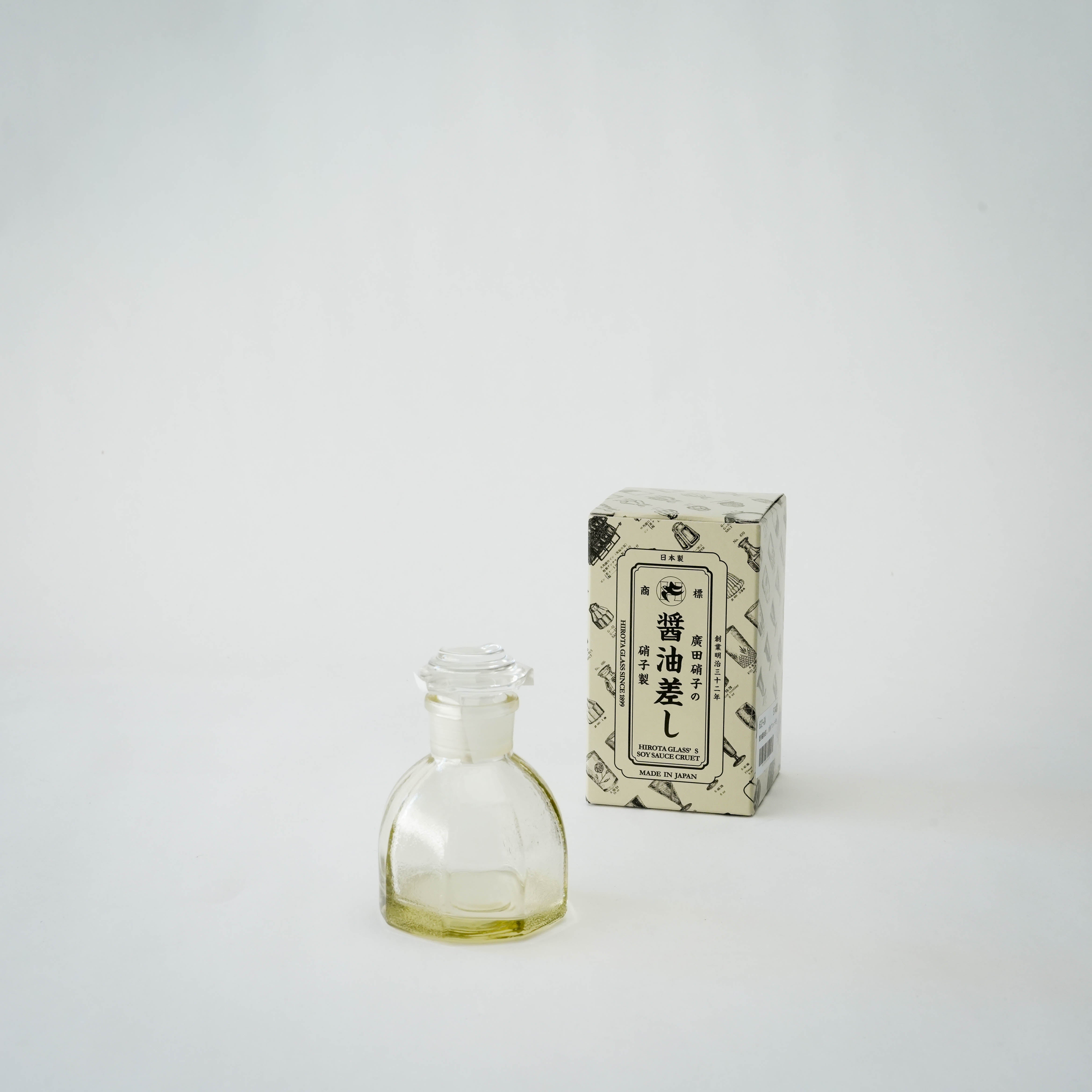 Hirota Glass Octagonal Soy Sauce Dispenser