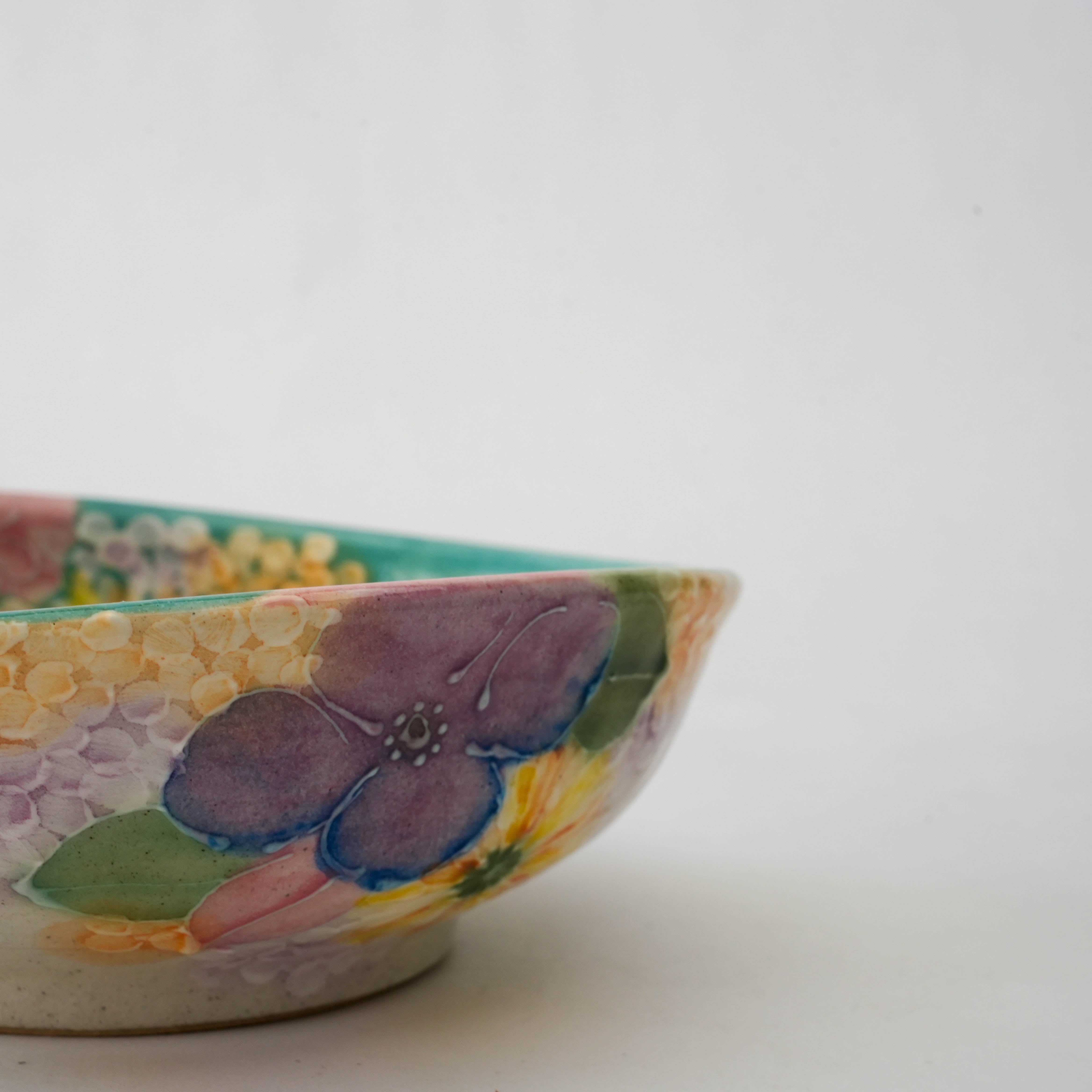 Seto Ware Saiyuka Floral Bowl