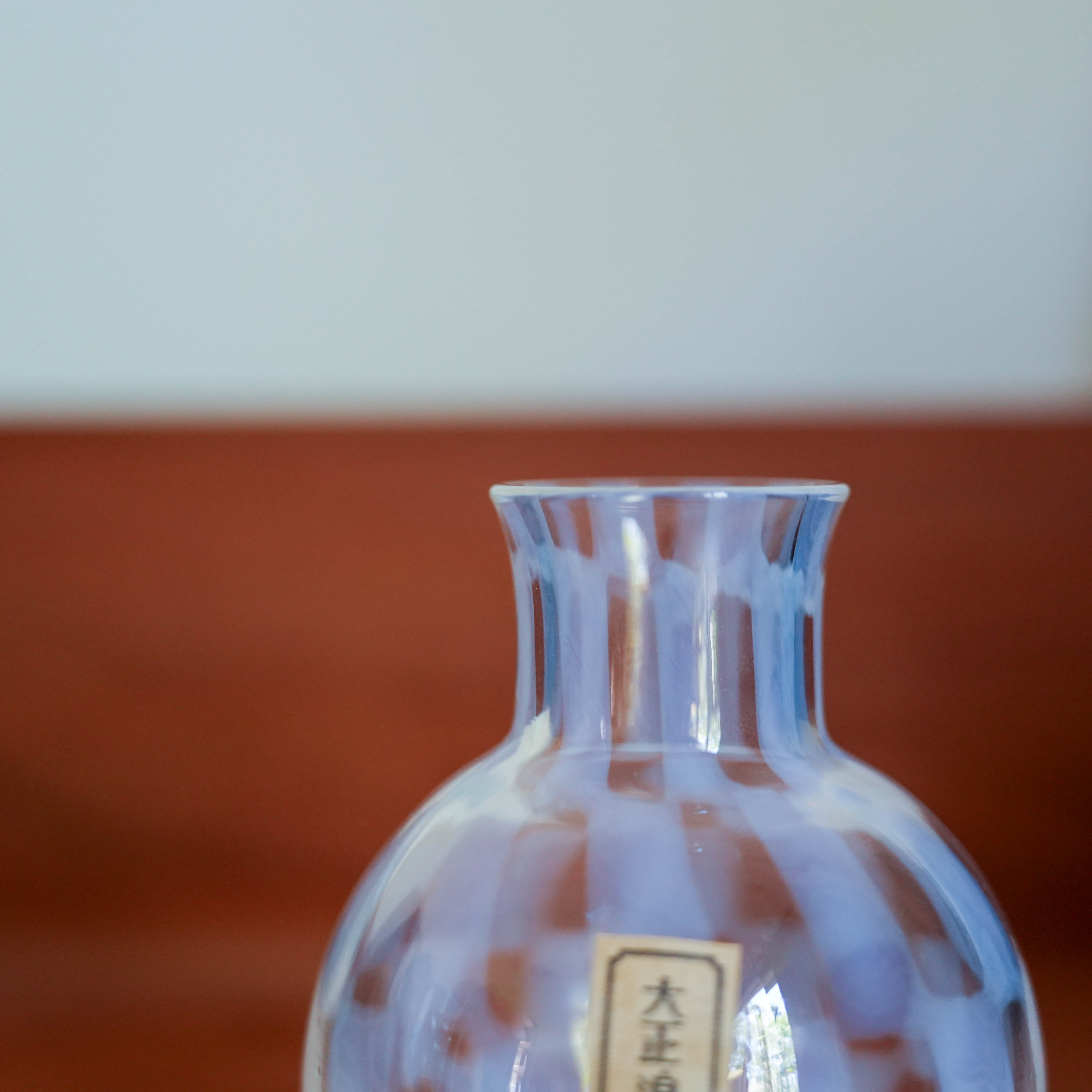 Hirota Glass Taisho Roman Vase - Checker
