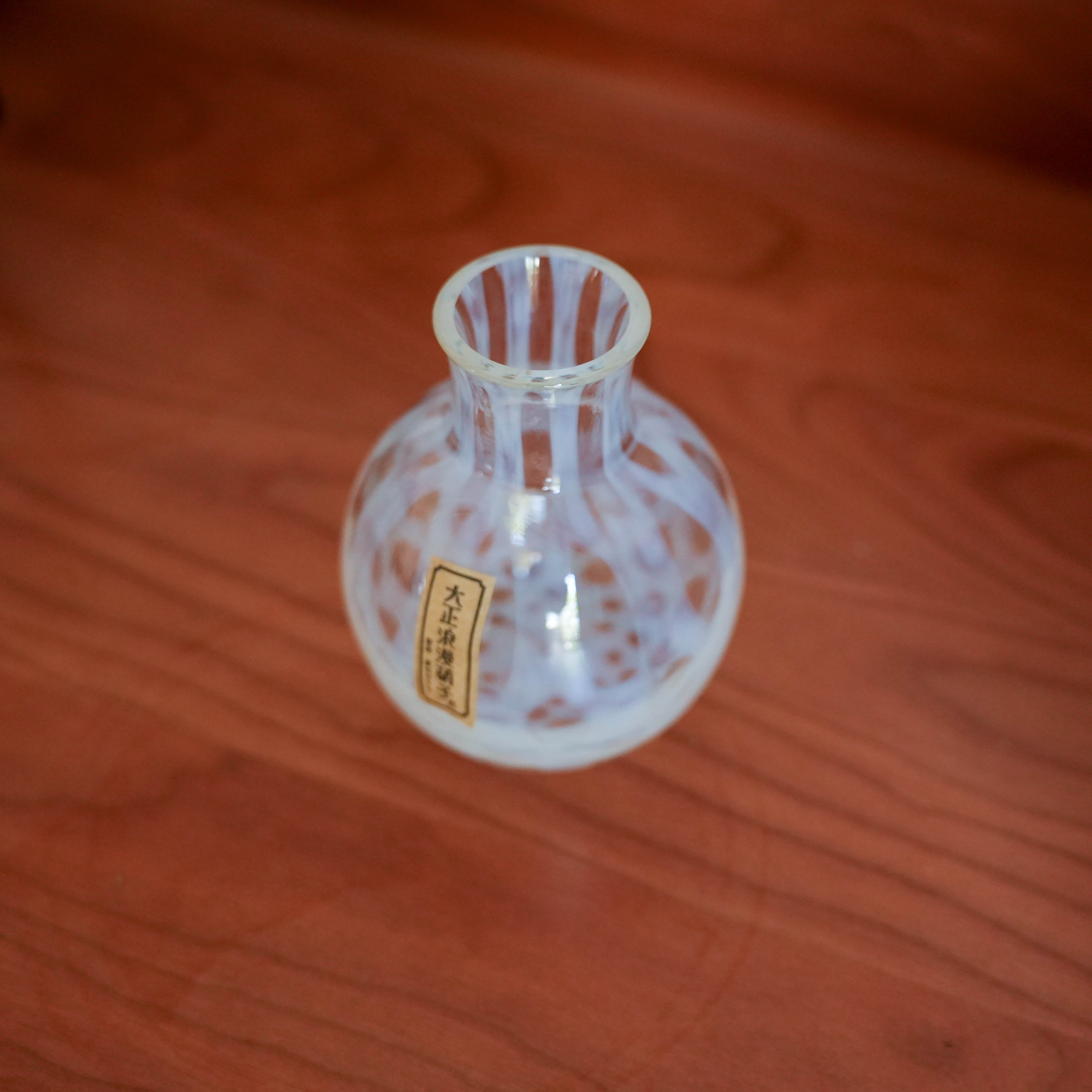 Hirota Glass Taisho Roman Vase - Polka Dots