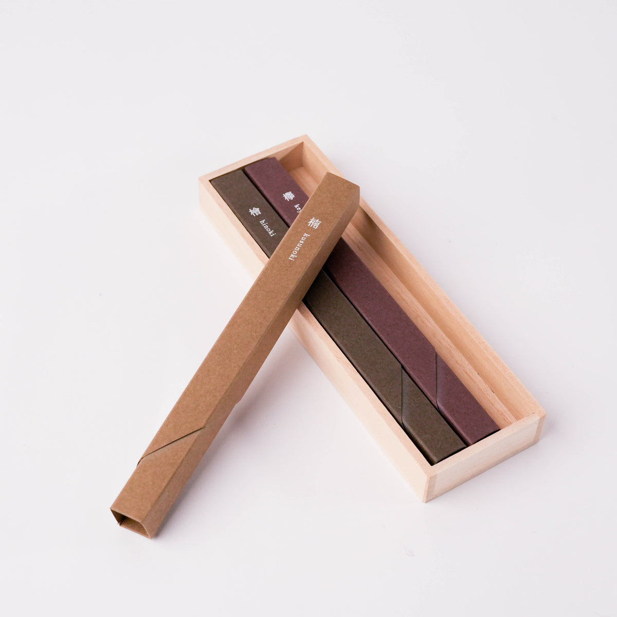 Kousaido Waboku Japanese Trees Incense – 3 Kinds Assortment Set