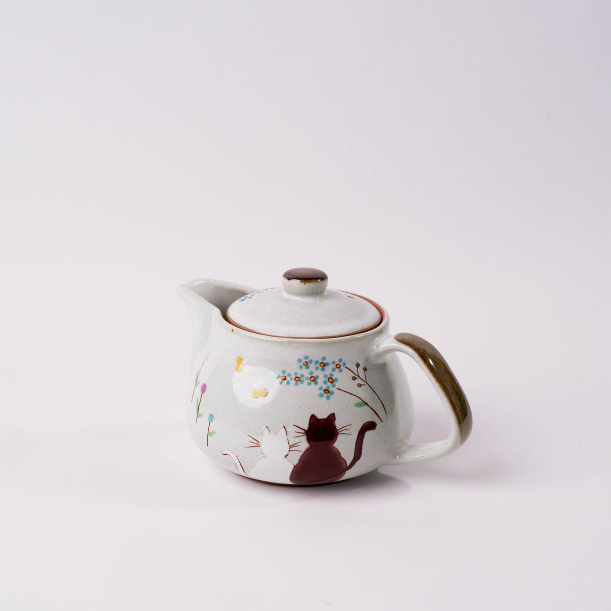 Kutani Ware Sunny Spot Cat Teapot