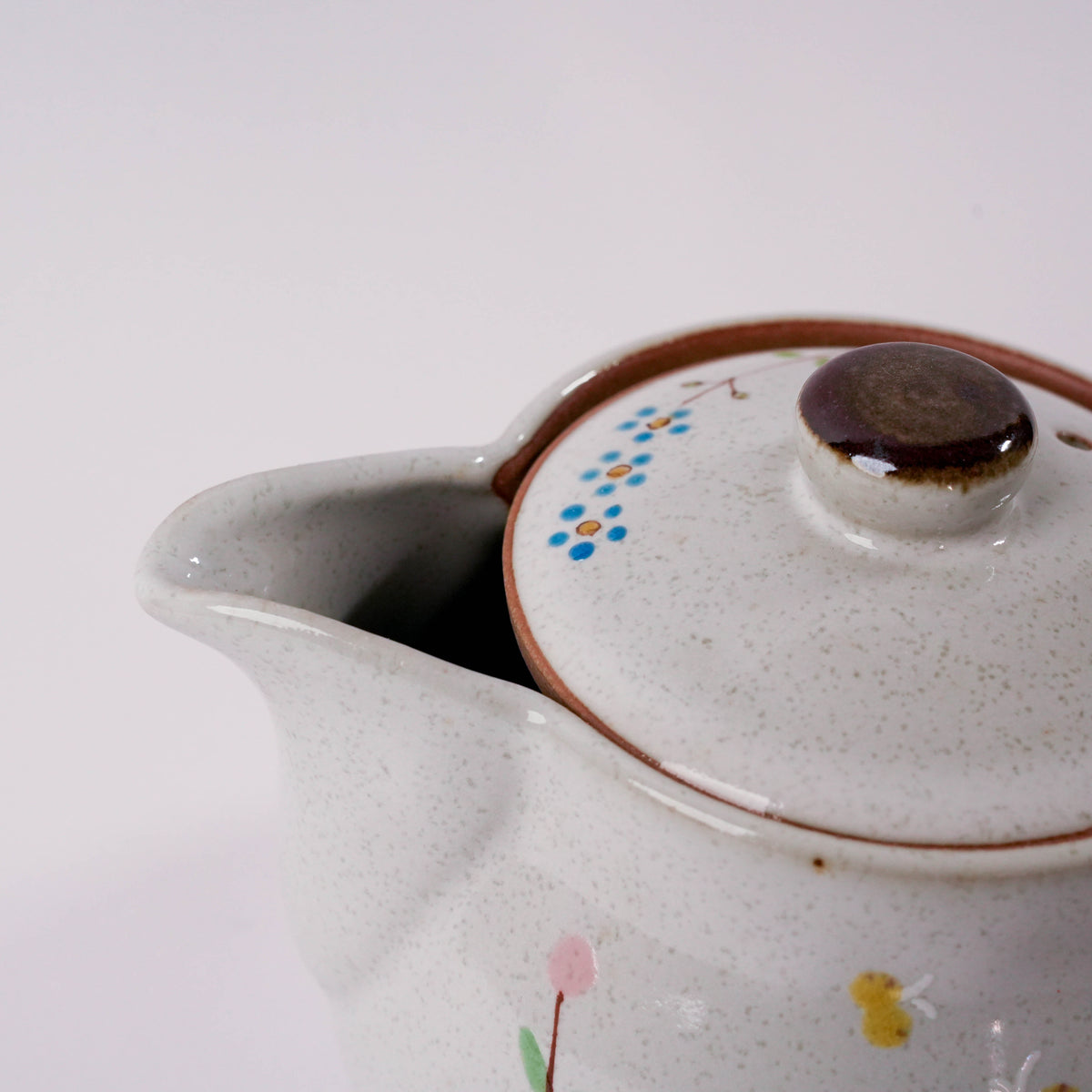 Kutani Ware Sunny Spot Cat Teapot