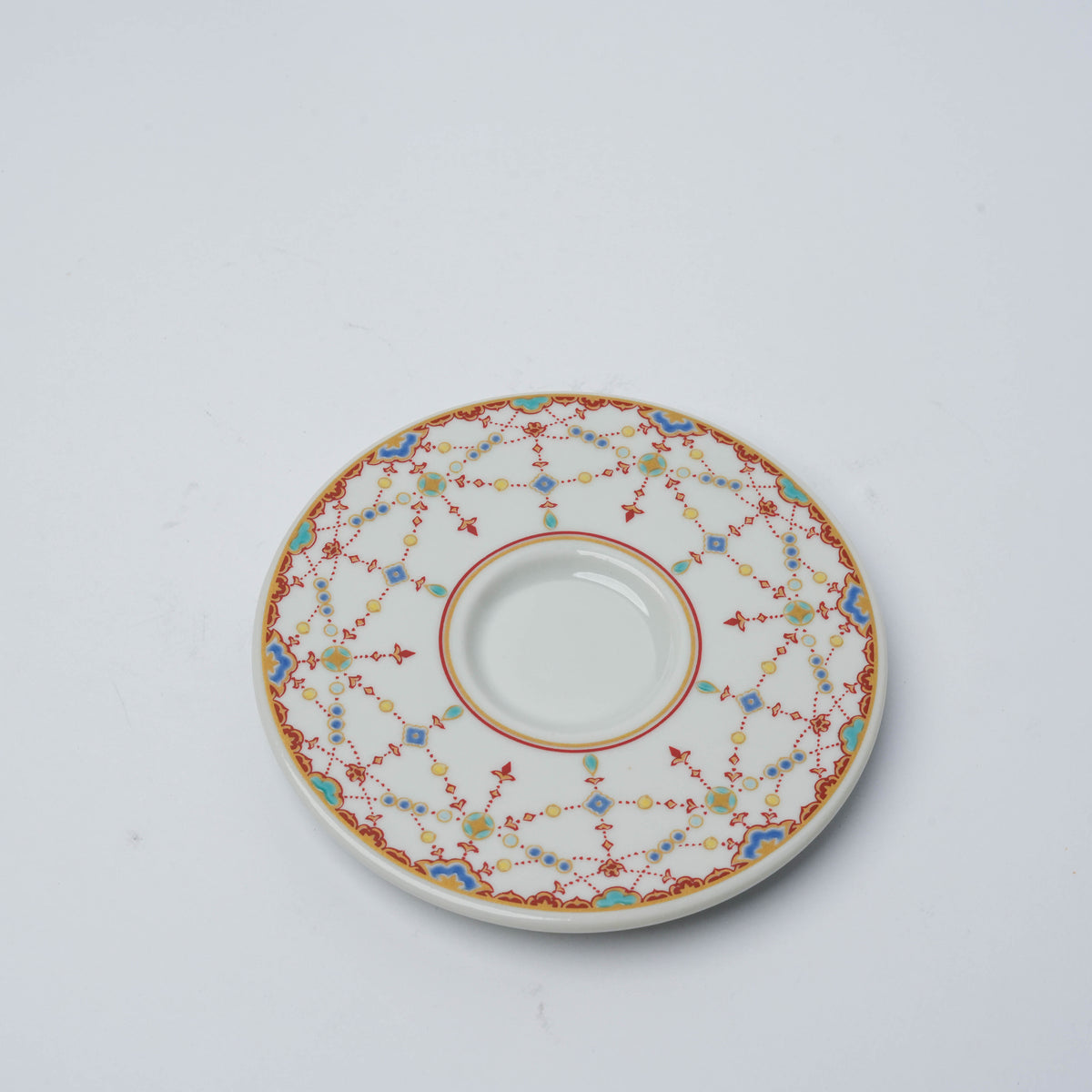Kutani Ware Espresso Cup & Saucer -  Yorakumon