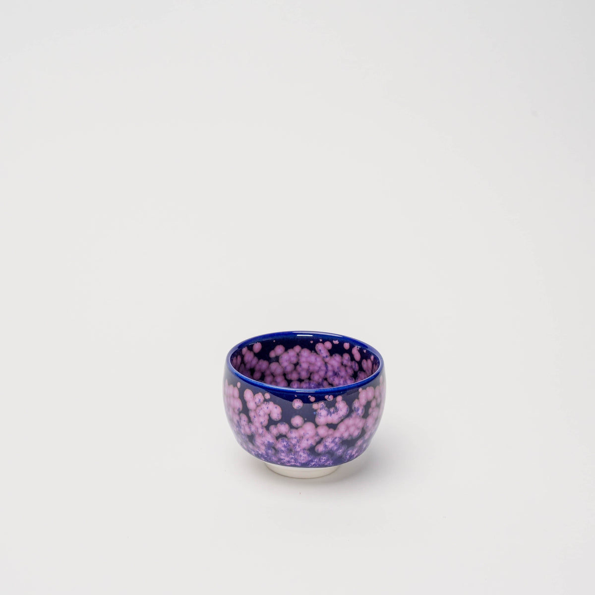 Arita Ware Shinemon Kiln Sakura Flower Round Sake Cup