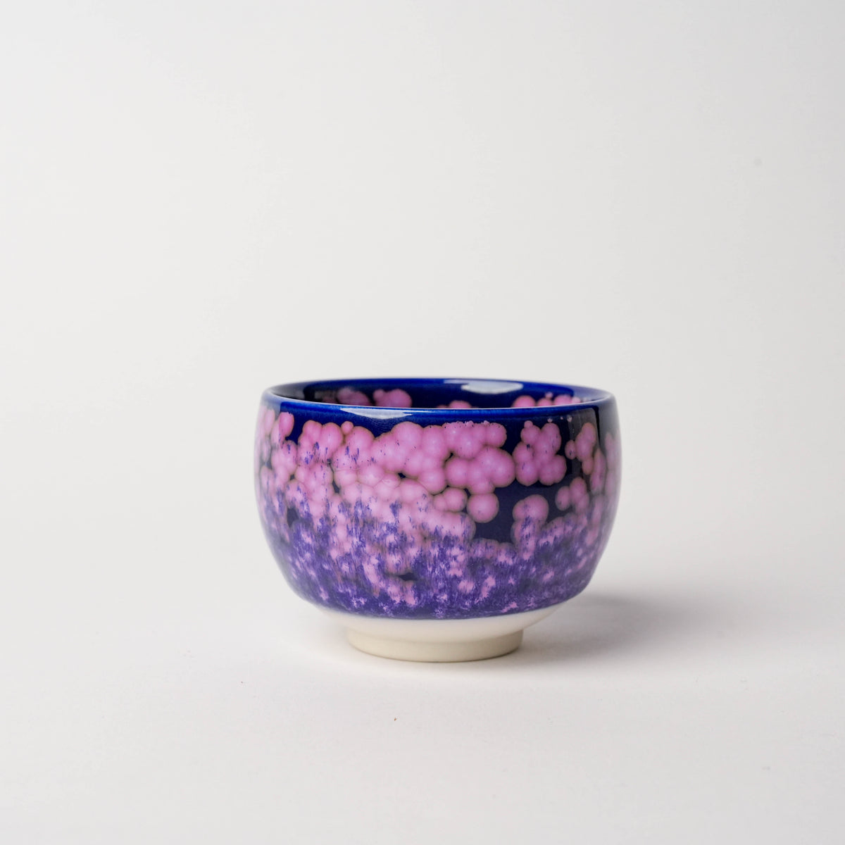 Arita Ware Shinemon Kiln Sakura Flower Round Sake Cup