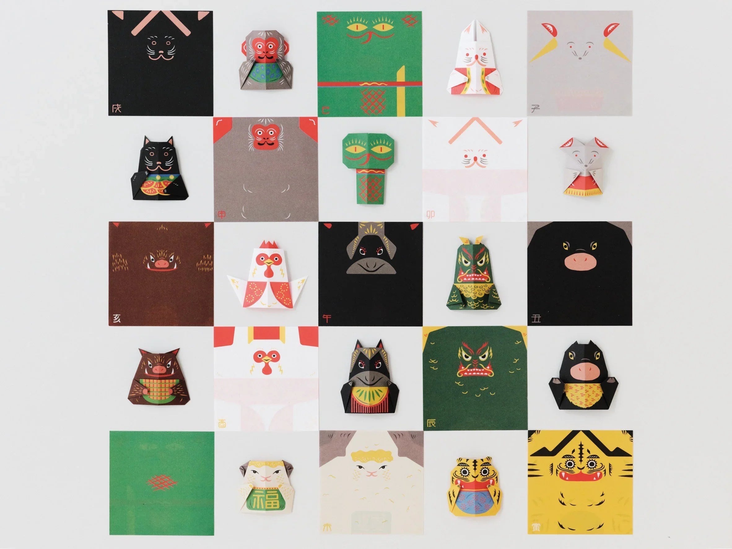 COCHAE Japanese Zodiac Origami