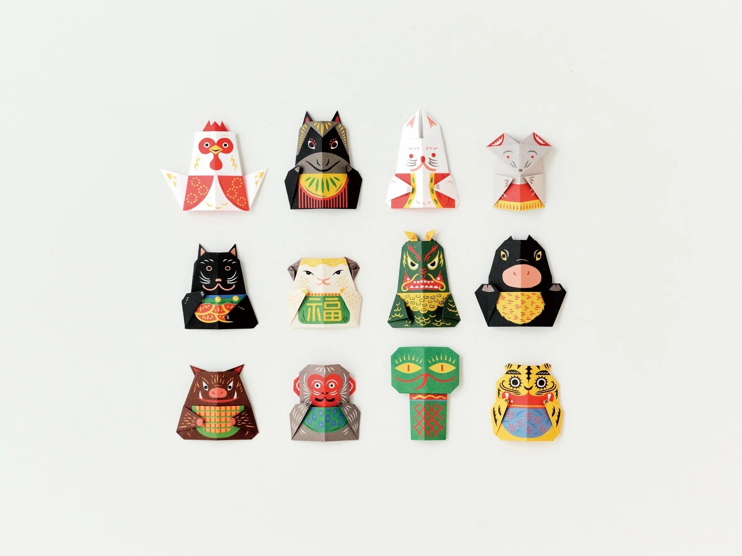 COCHAE Japanese Zodiac Origami