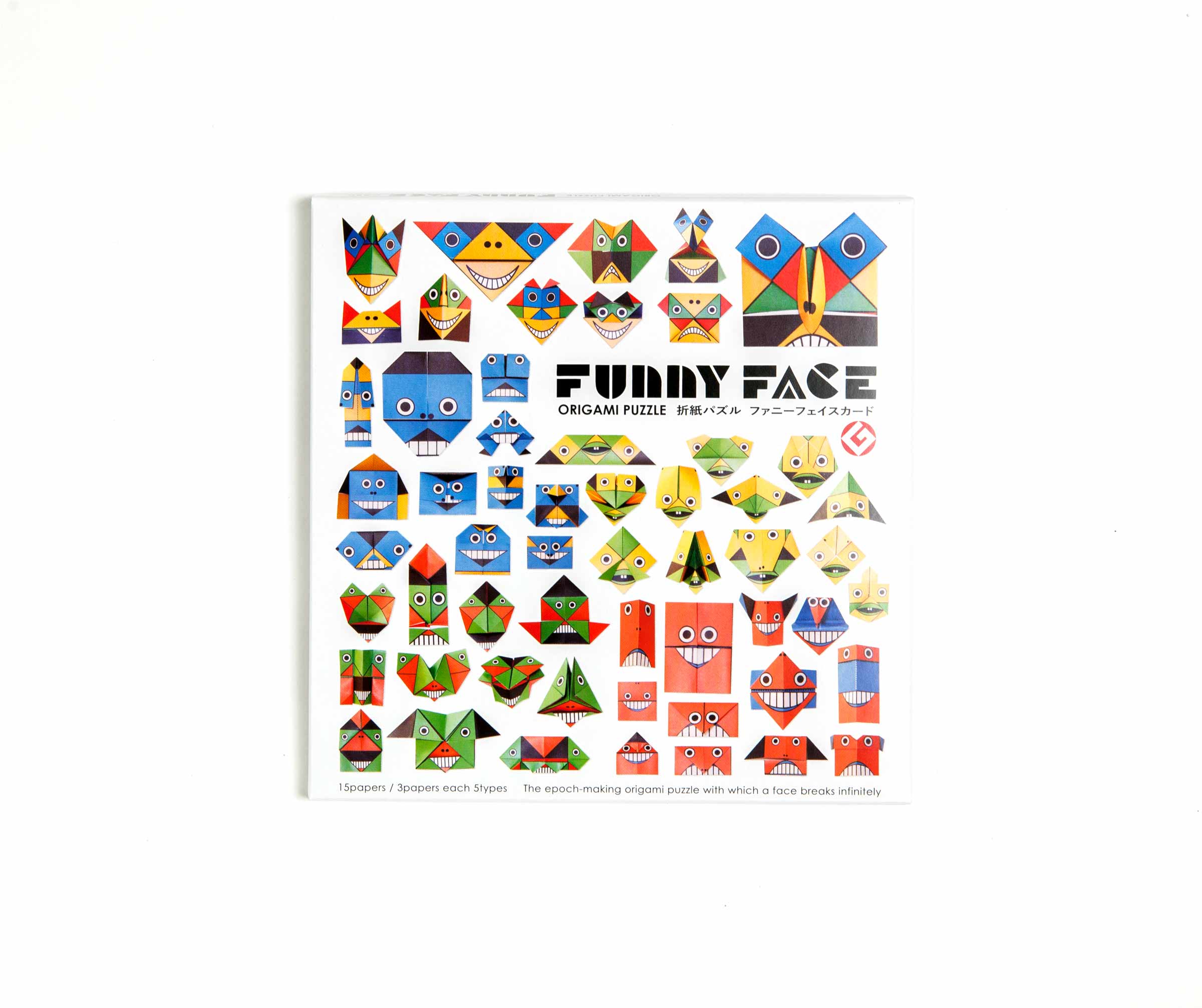 COCHAE Funny Face Origami Puzzle Set